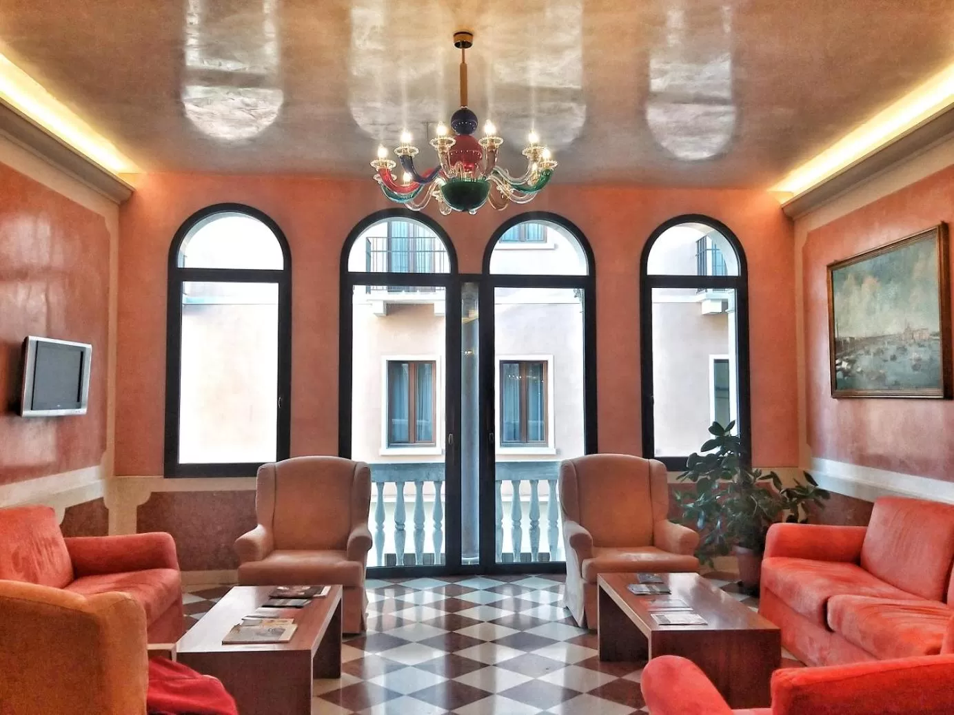 Lobby or reception in Hotel Nazionale