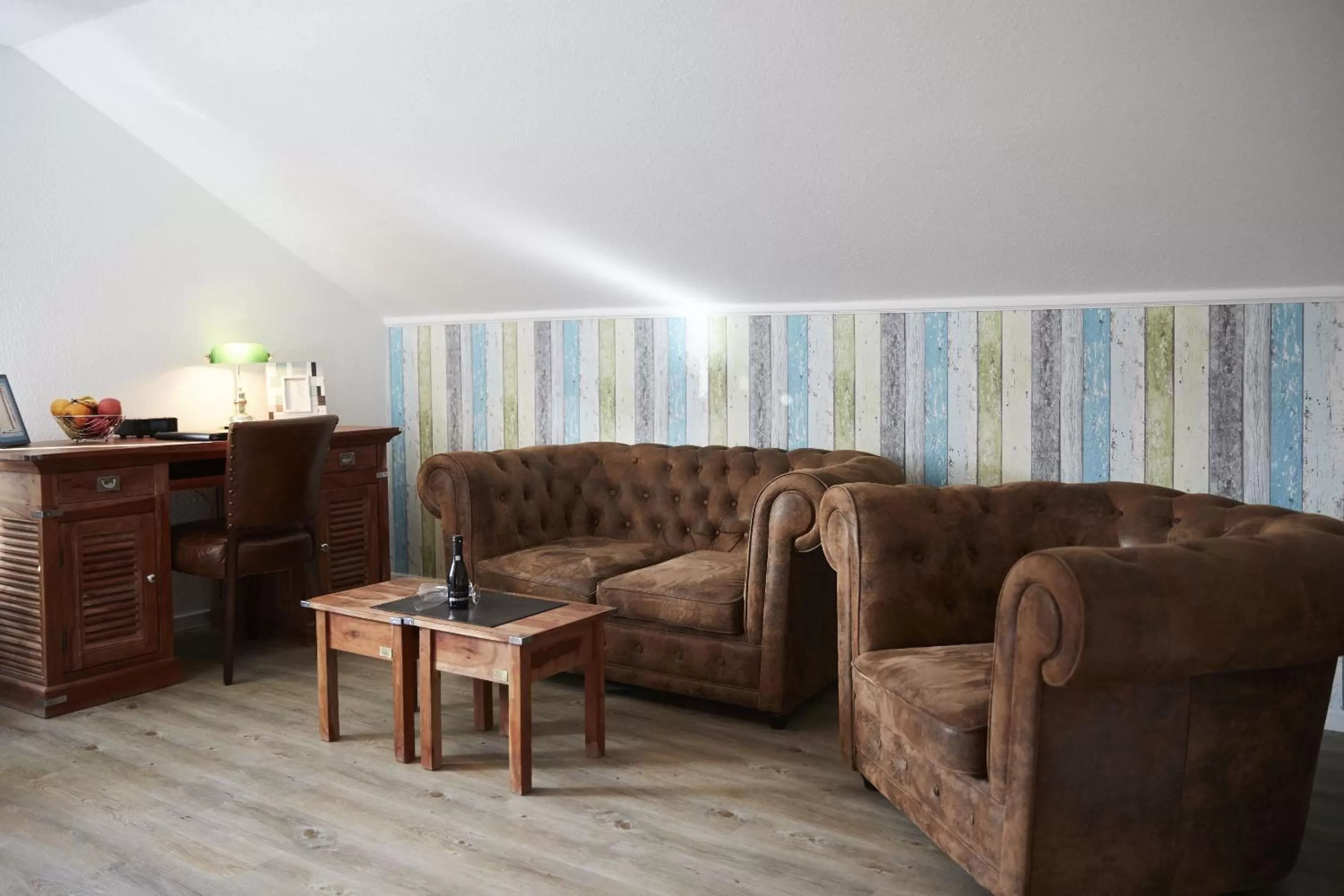 Living room in Bernstein-Hotel Bootshaus