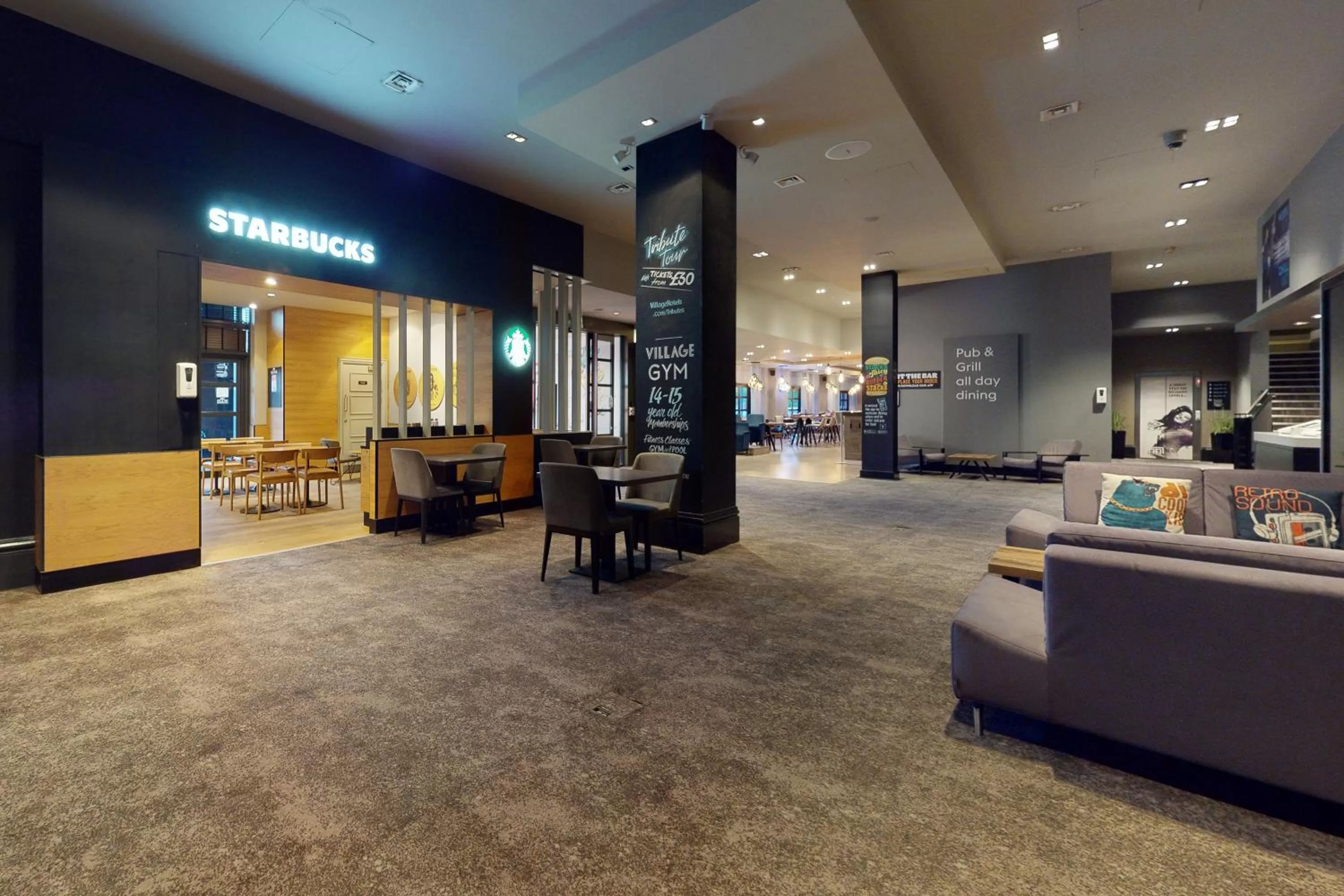 Lobby or reception in Village Hotel Leeds South