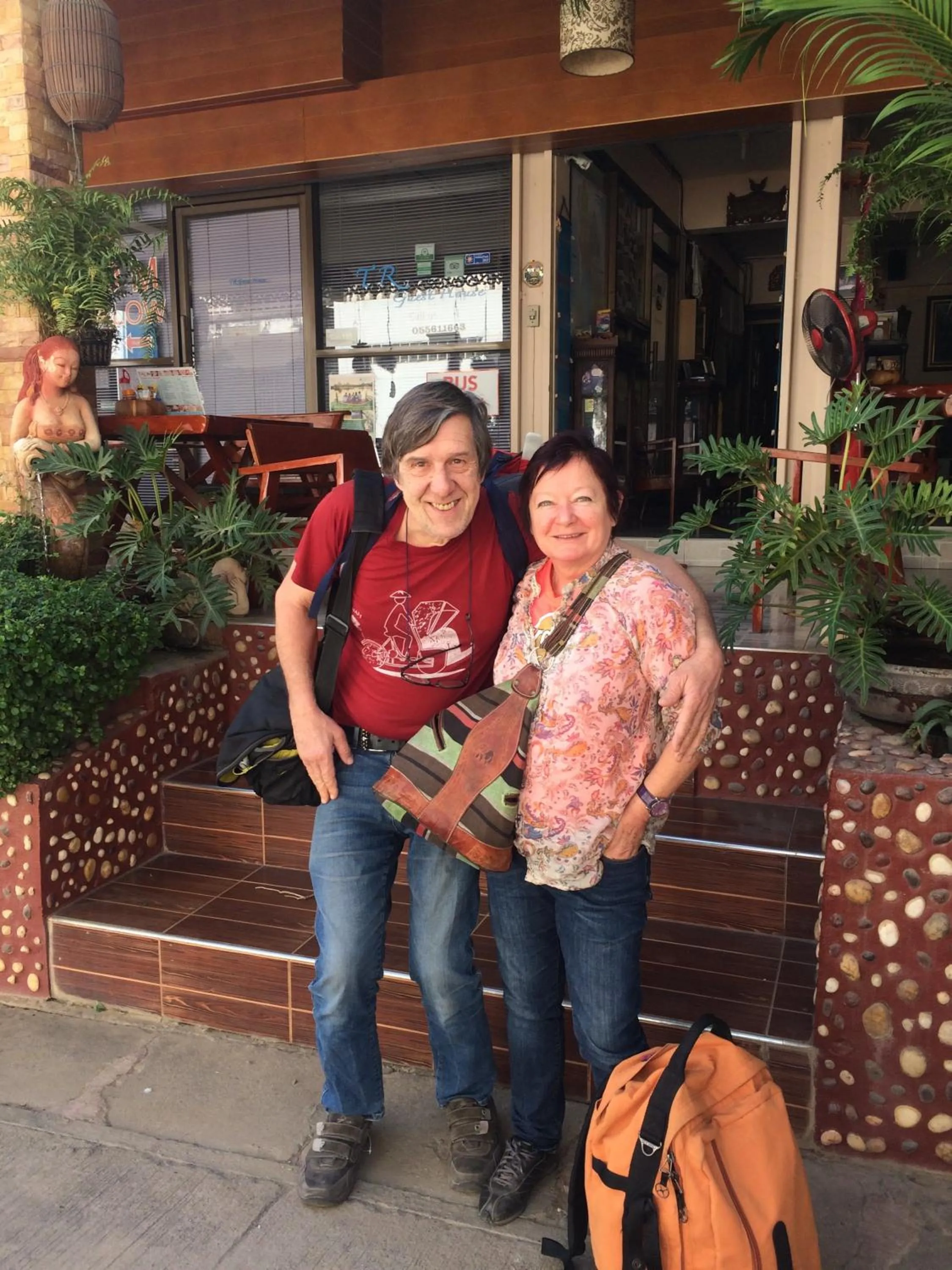 group of guests in TR Guesthouse