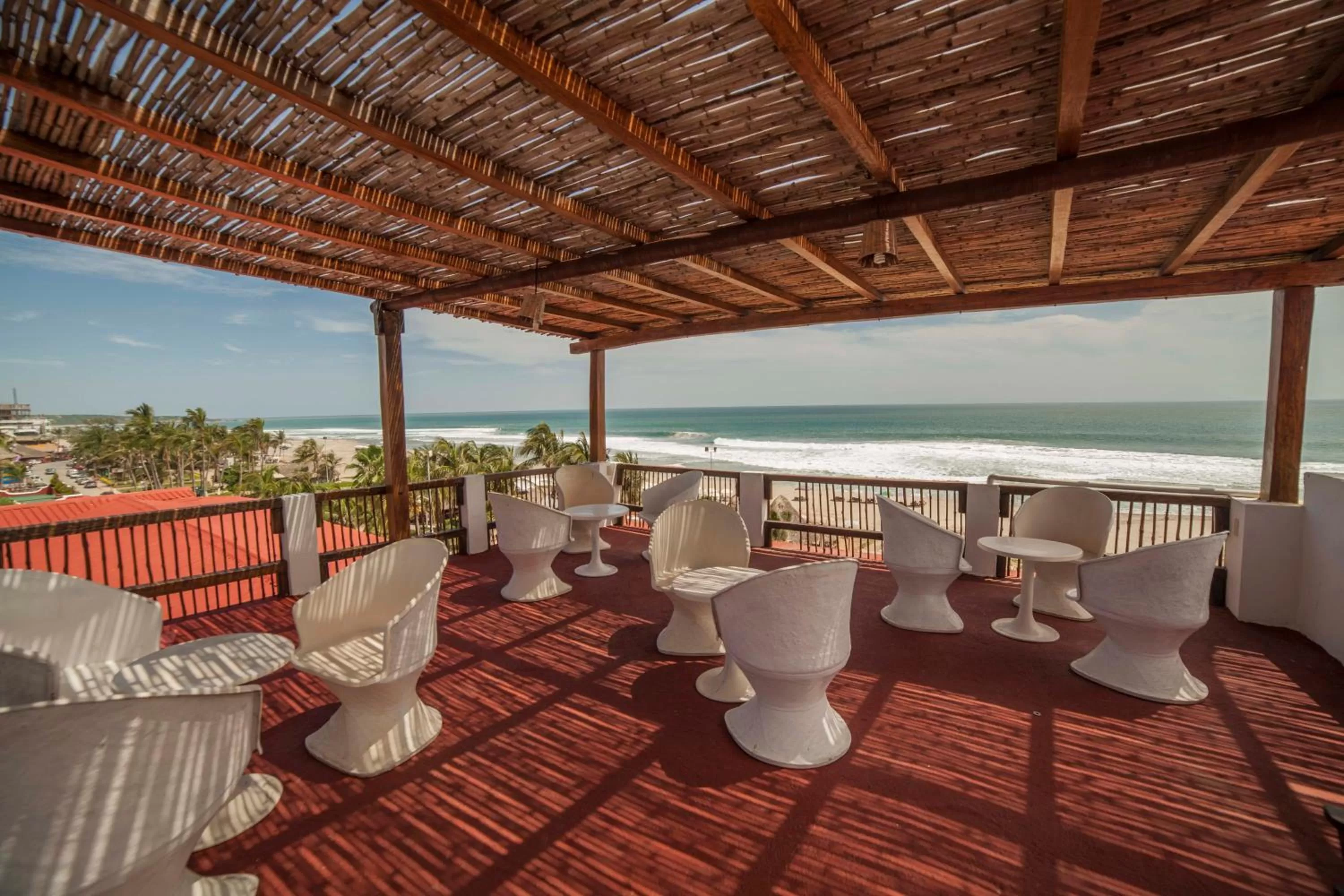 Balcony/Terrace in Bungalows Zicatela