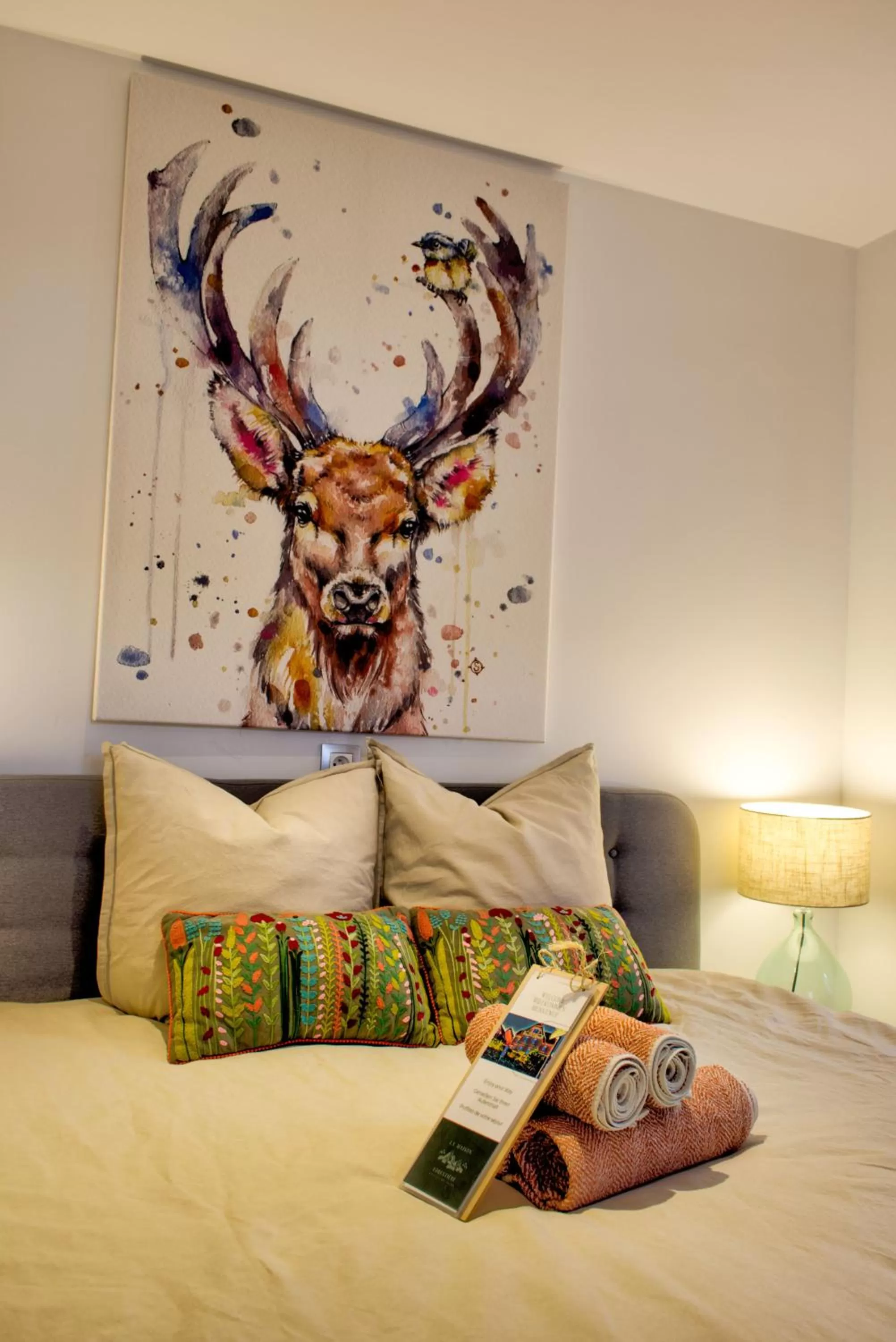 Bed in La Maison Forestière