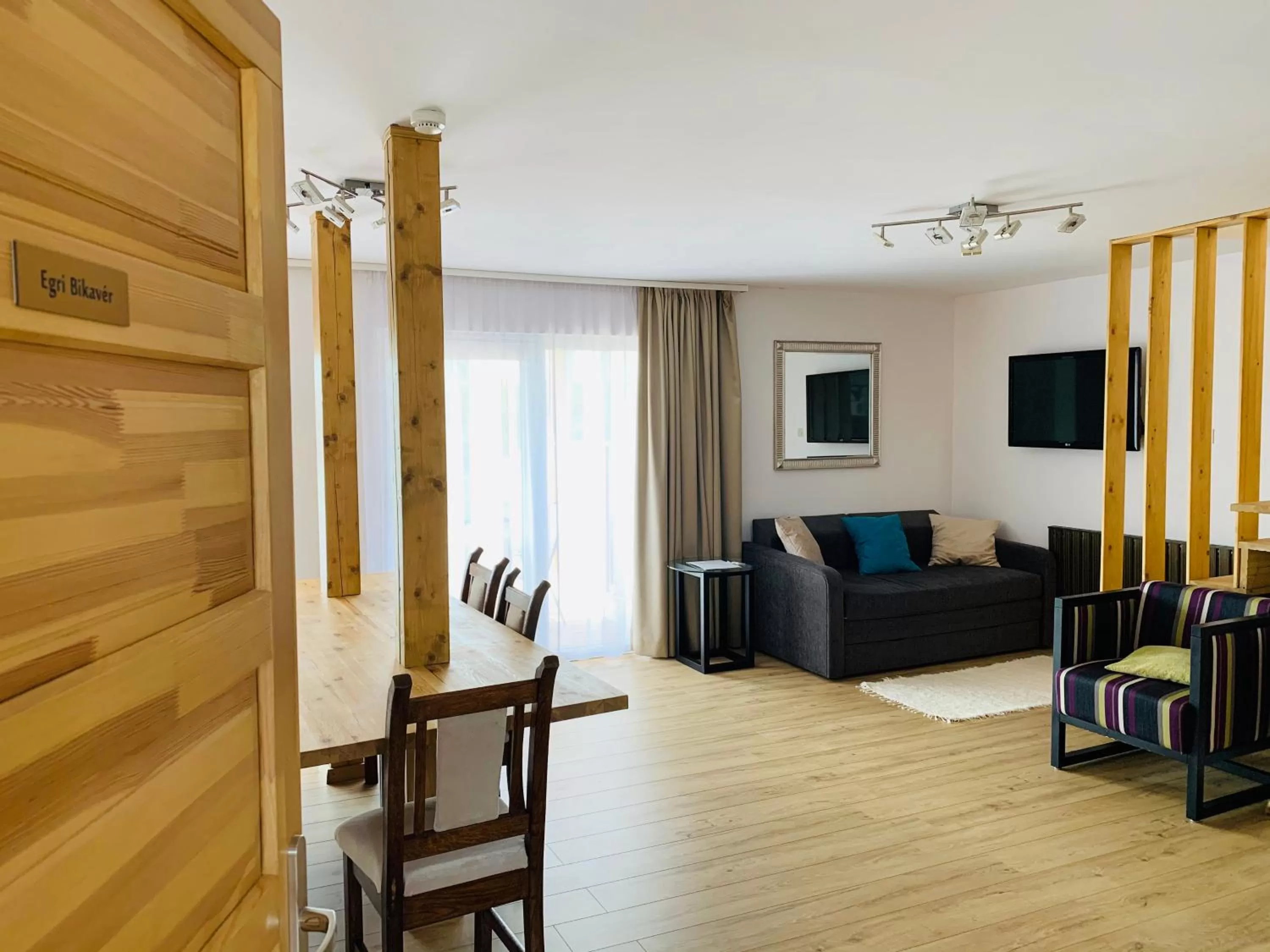 Living room in Egria Apartments