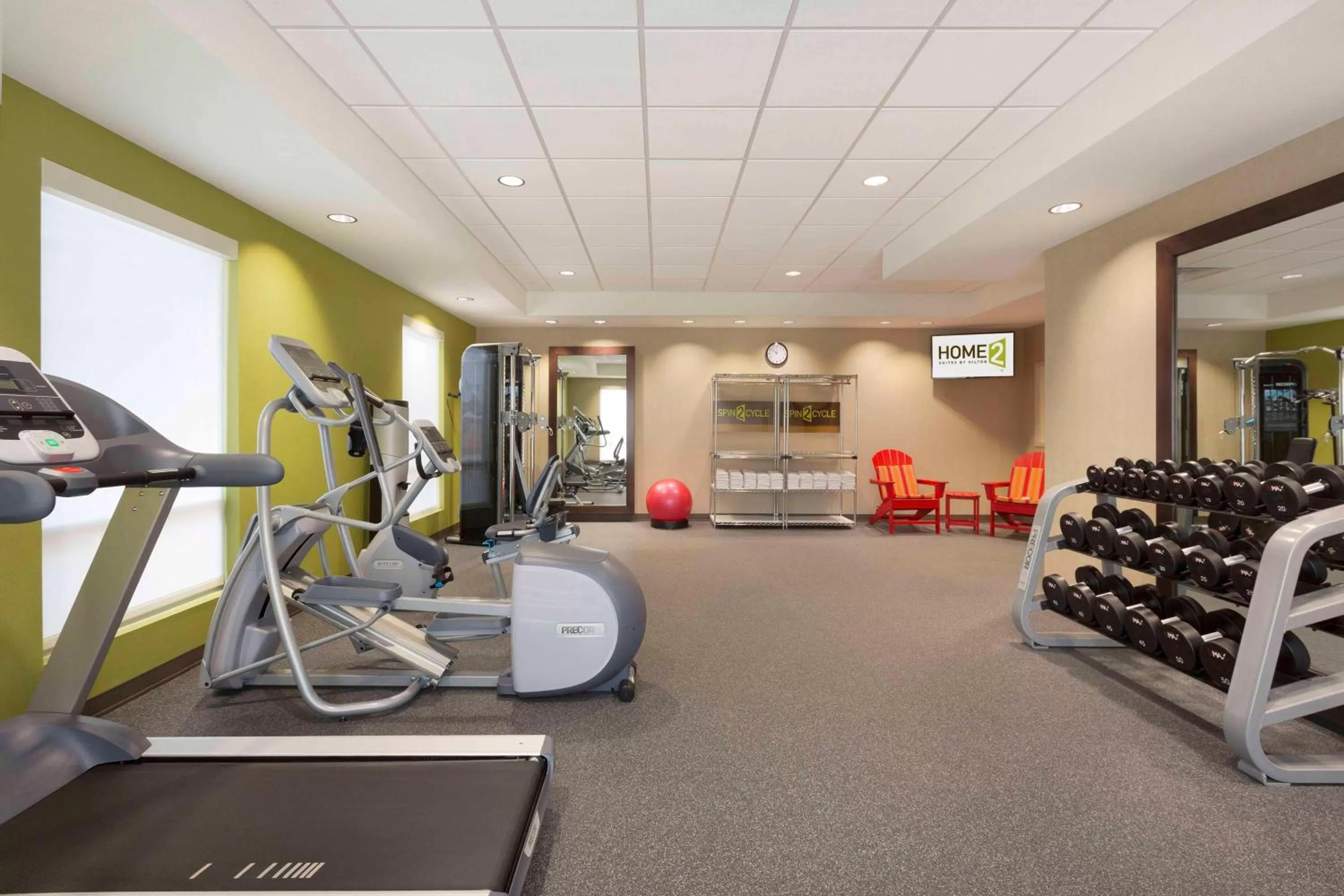 Fitness centre/facilities in Home2 Suites by Hilton Fort Smith