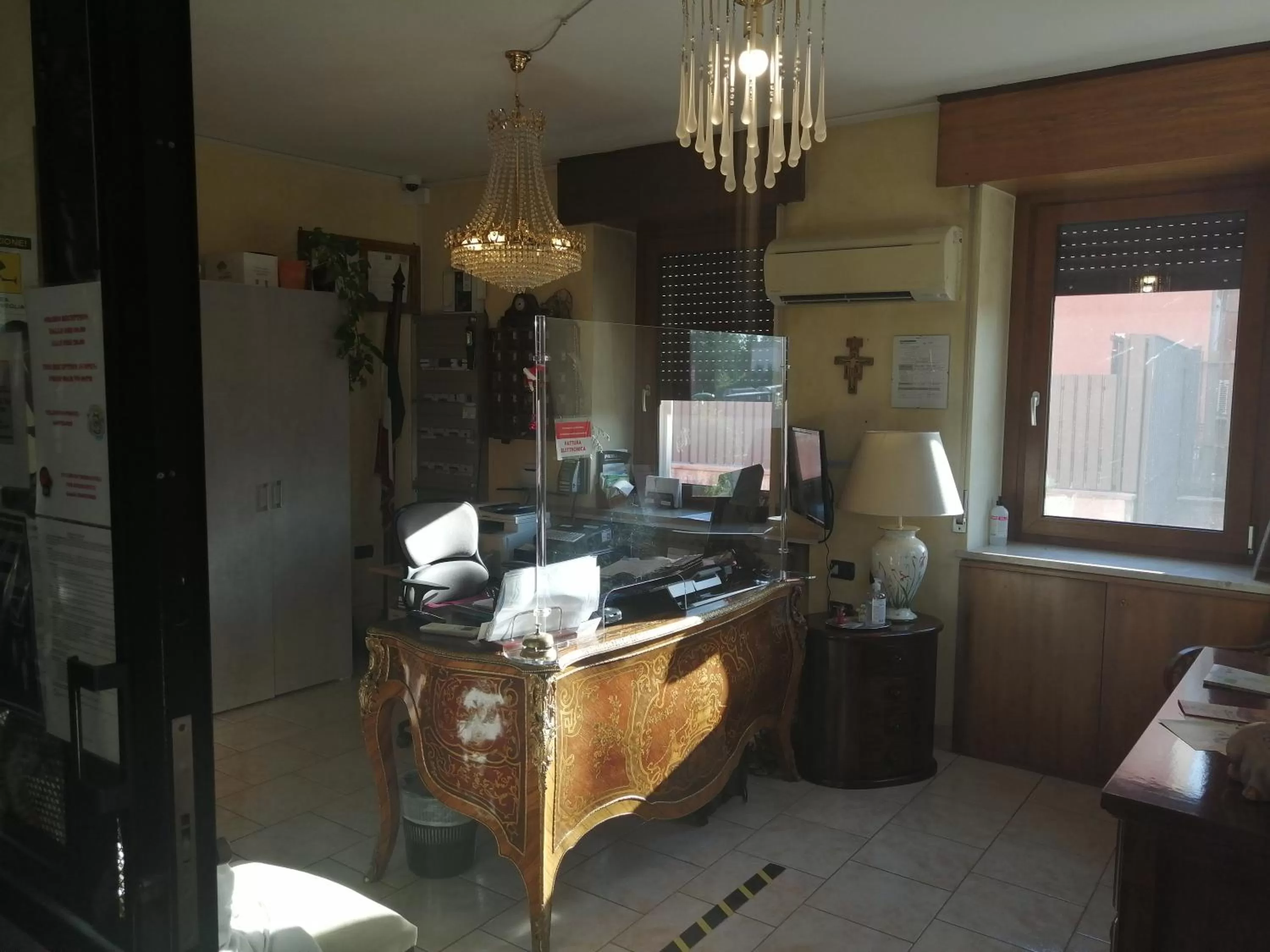 Lobby or reception in Hotel Siros