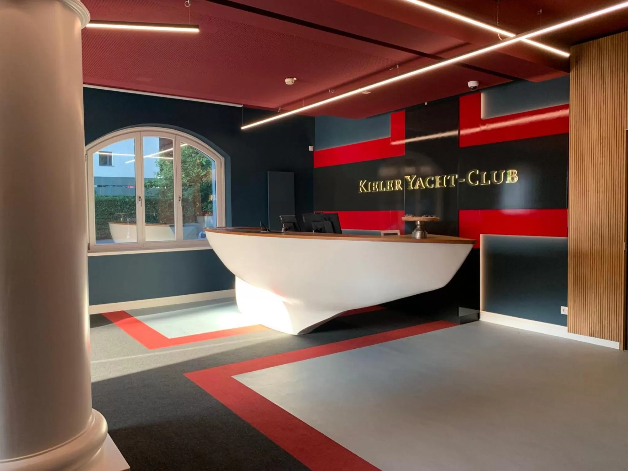 Lobby or reception in Hotel Kieler Yacht-Club