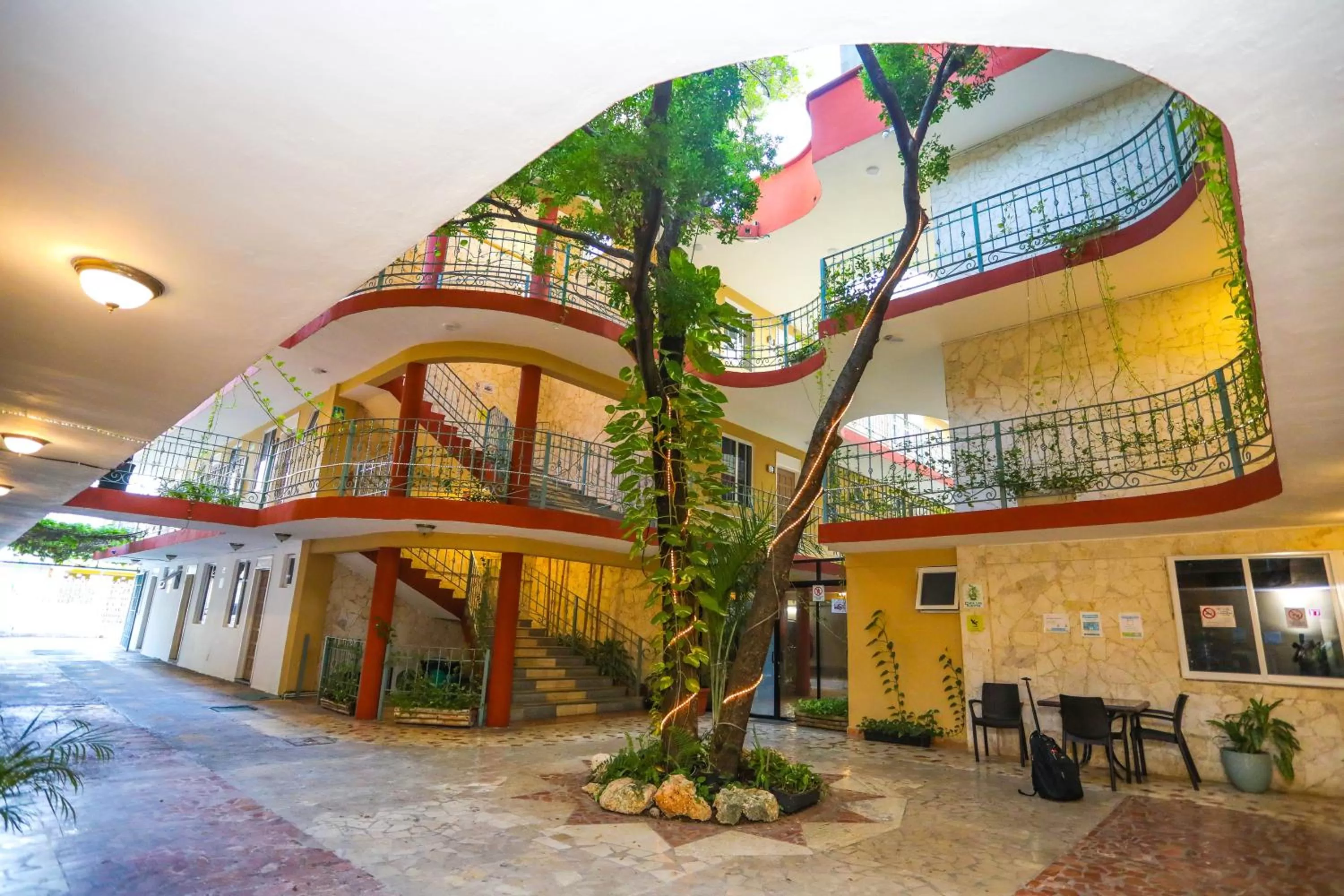 Property building in Hotel Santa Maria