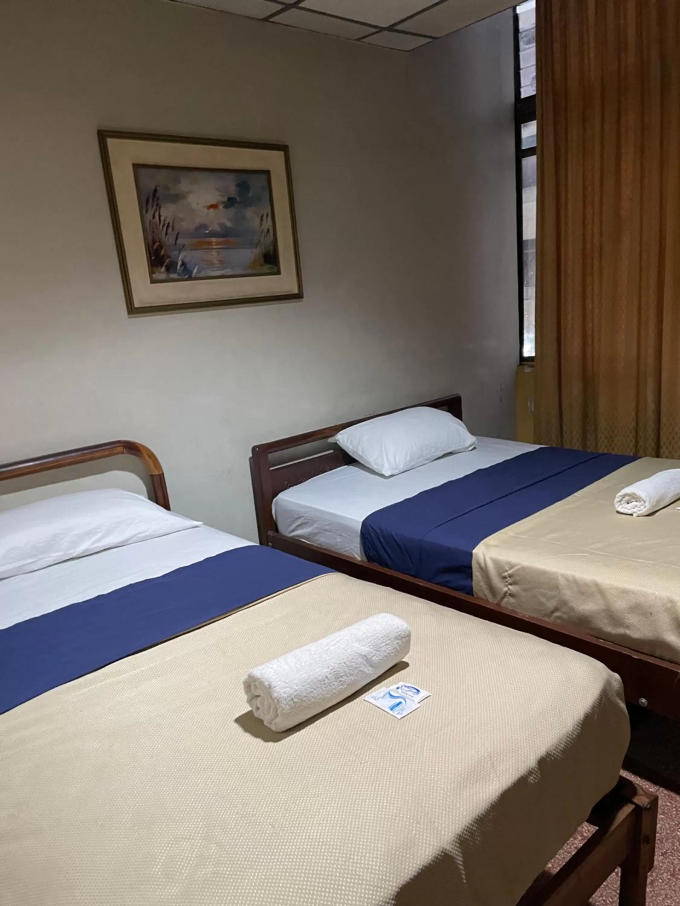 Bed in Hotel Los Andes