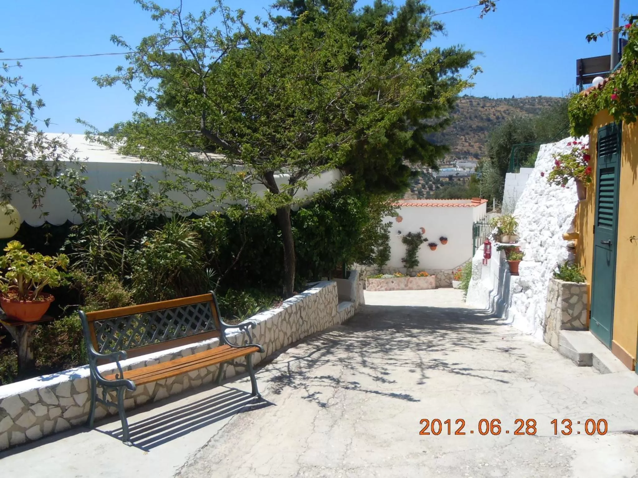 Patio in Pensione San Michele