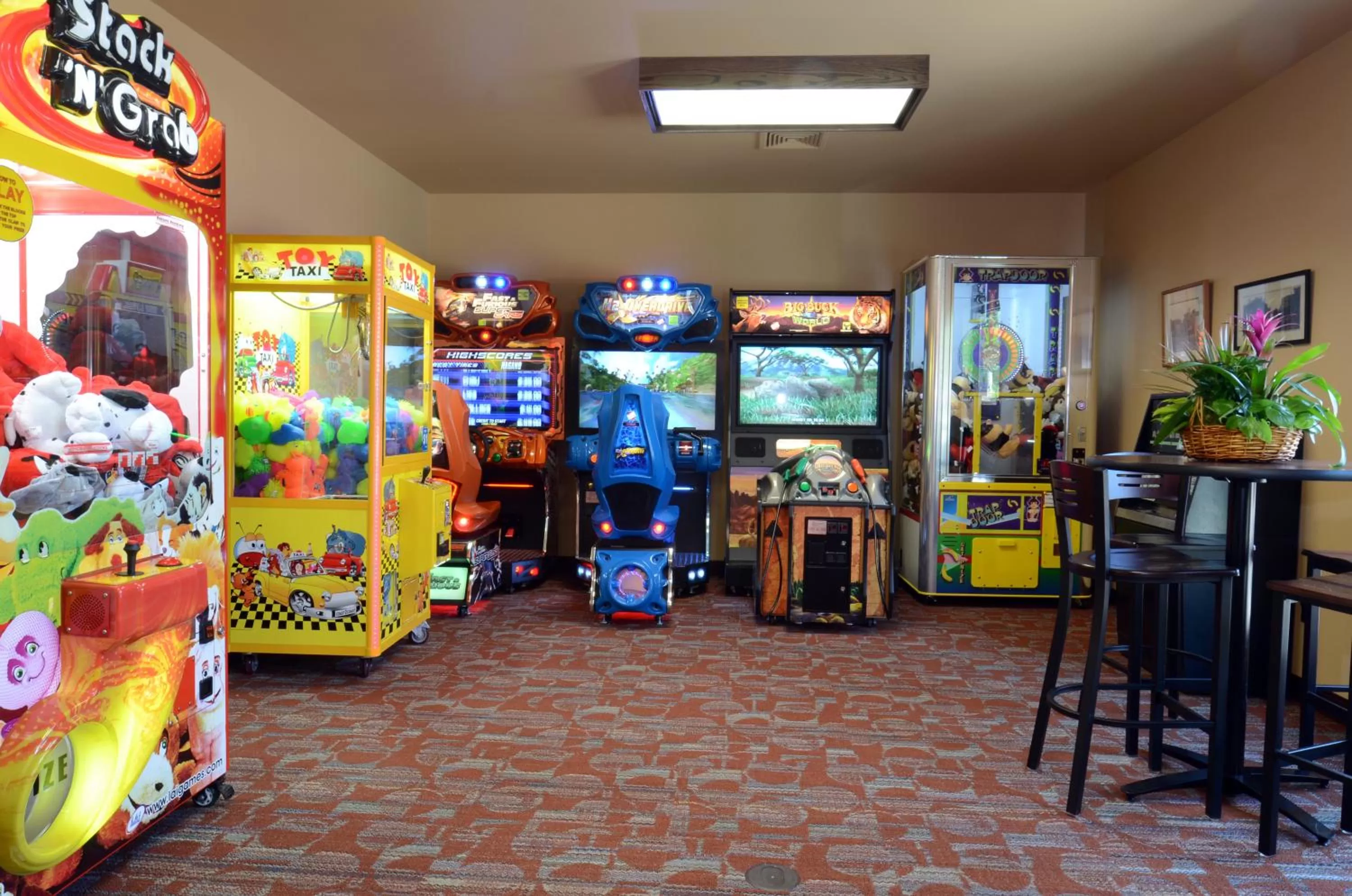Game Room in Sunset Bay Resort & Suites
