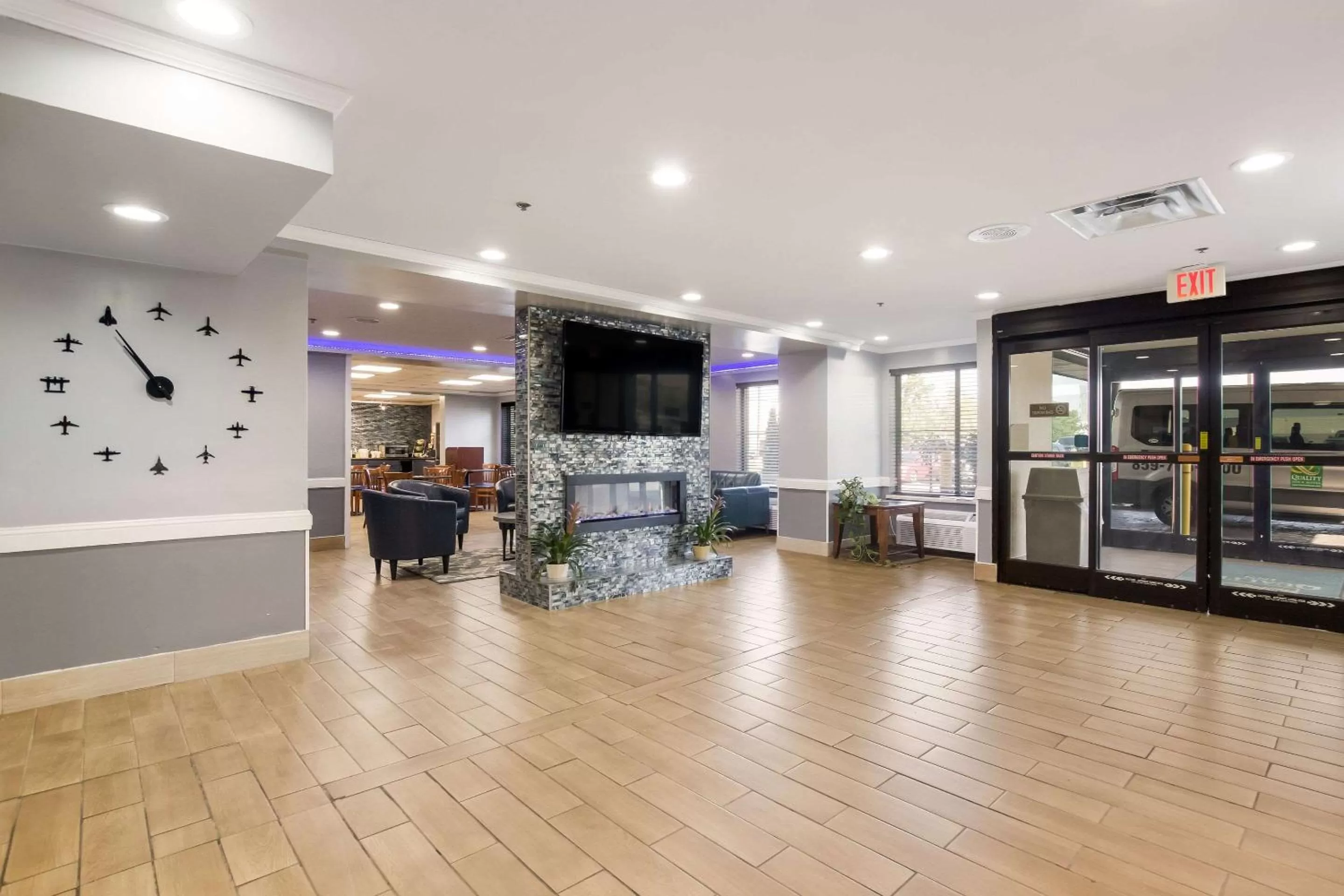 Lobby or reception in Quality Inn & Suites CVG Airport