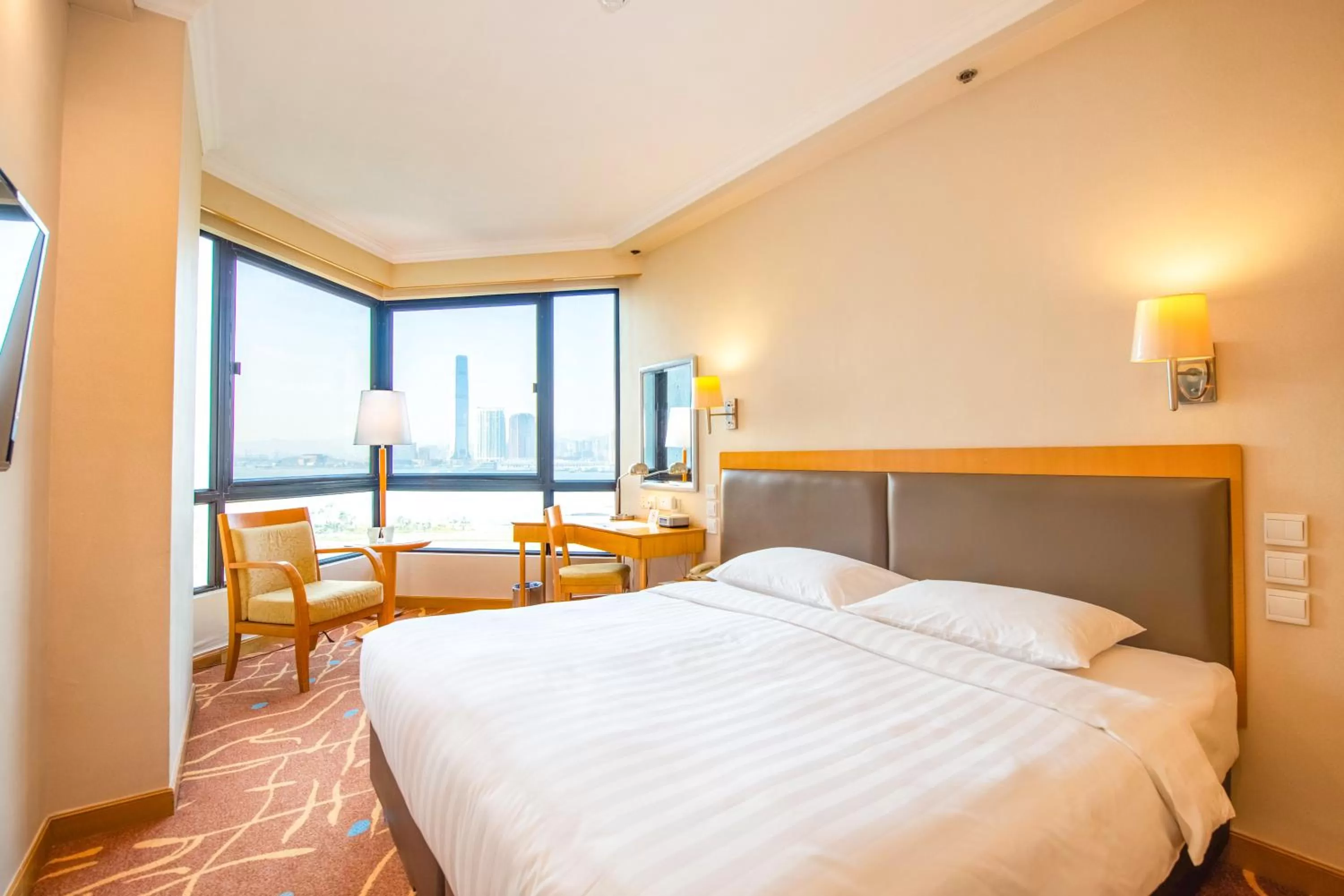 Bed in The Harbourview - Chinese YMCA of Hong Kong