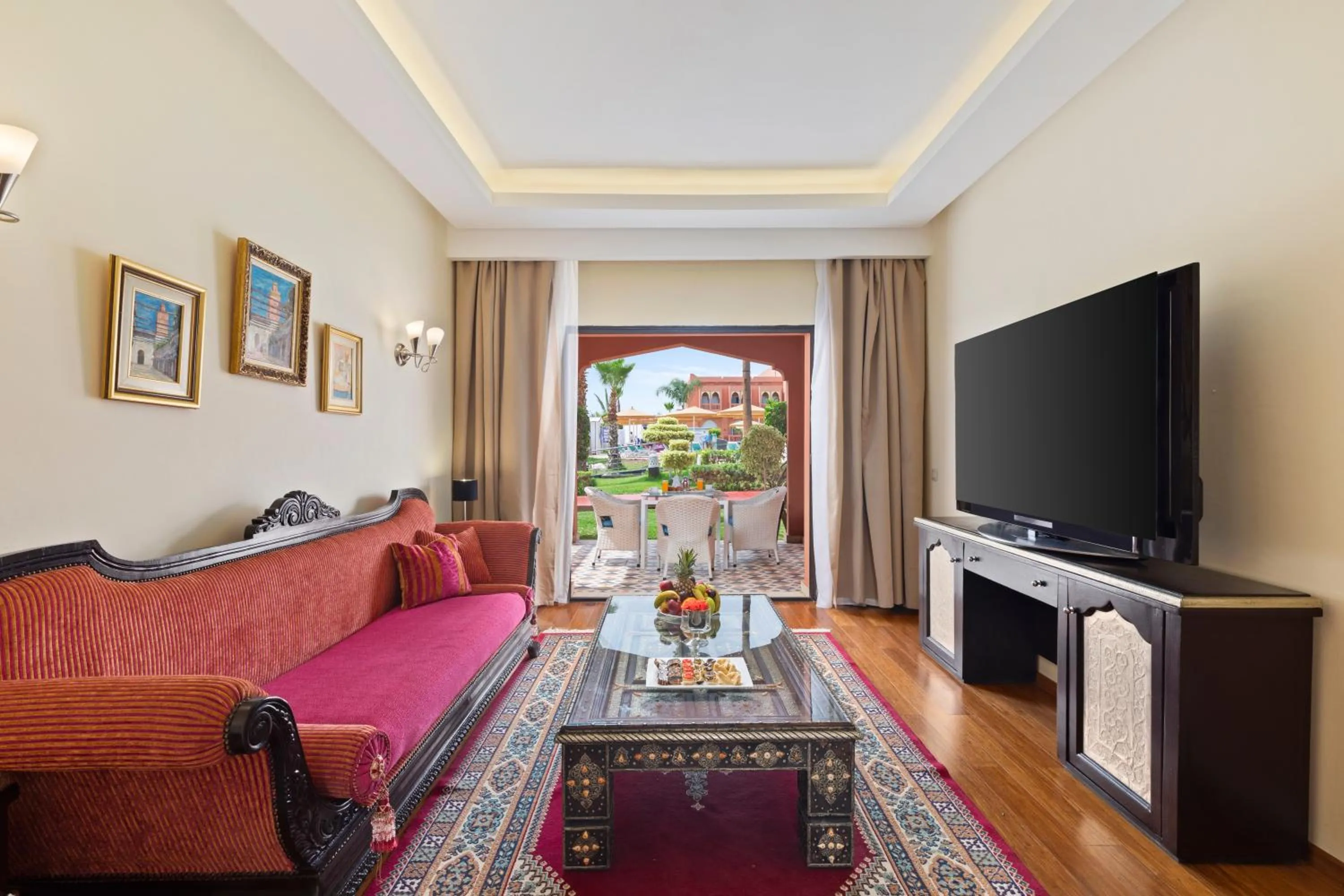 Communal lounge/ TV room in Pickalbatros Aqua Fun Club All Inclusive