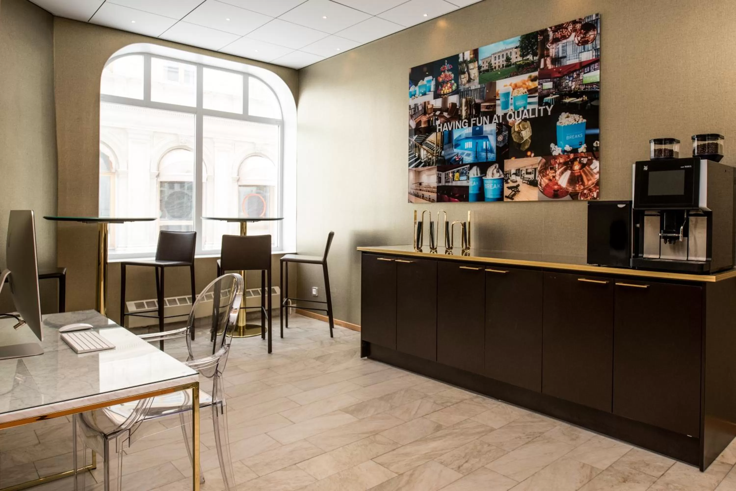 Coffee/tea facilities in Quality Hotel Statt