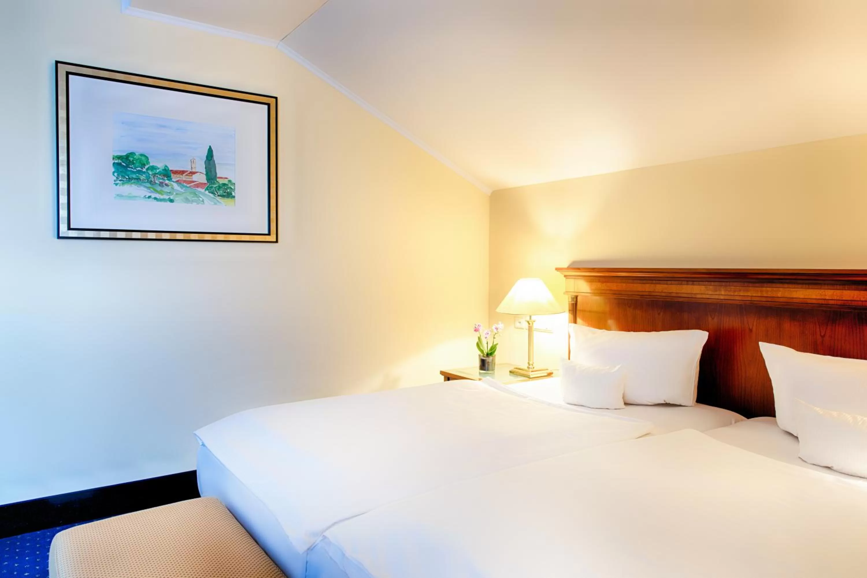 Bed in Hotel Villa Geyerswörth