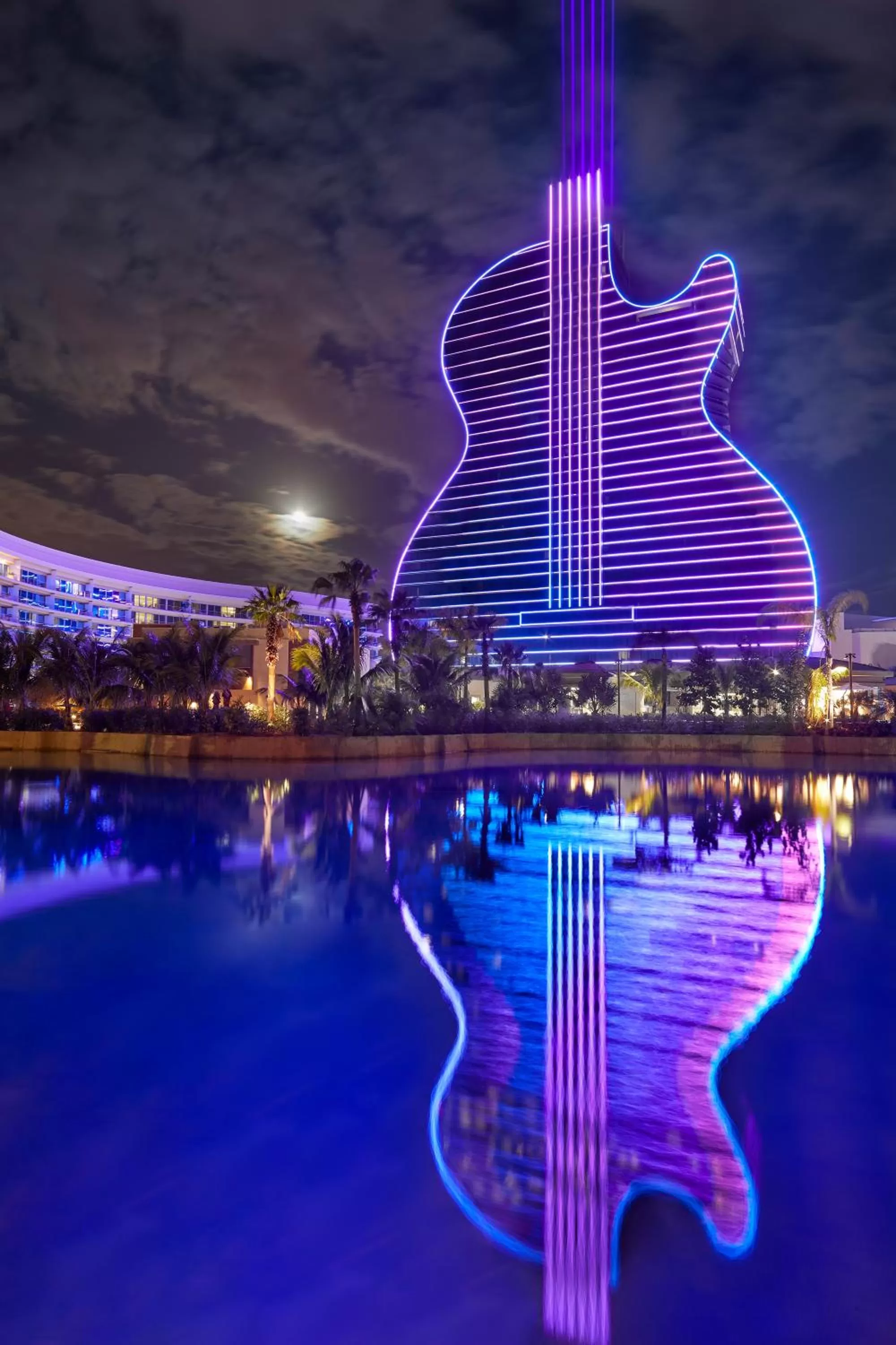 Property building in The Guitar Hotel at Seminole Hard Rock Hotel & Casino