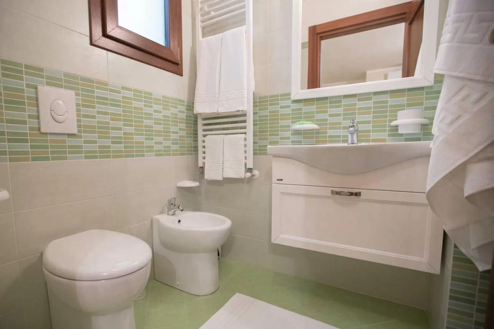 Toilet in B&B Le due gioie