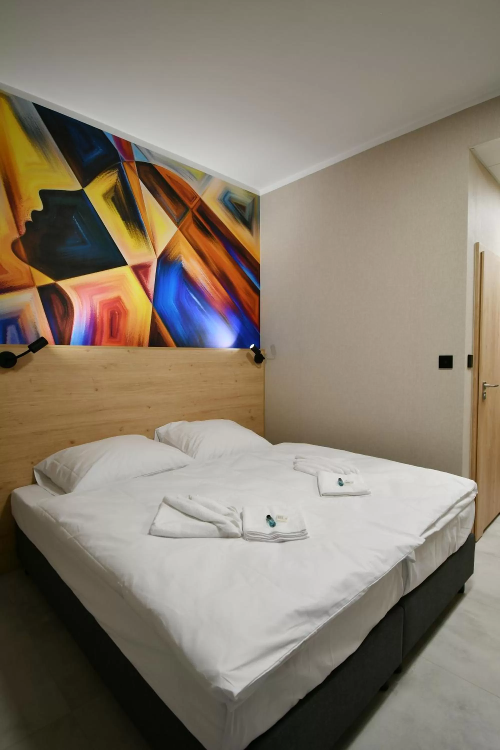 Photo of the whole room, Bed in Za Bunkrem