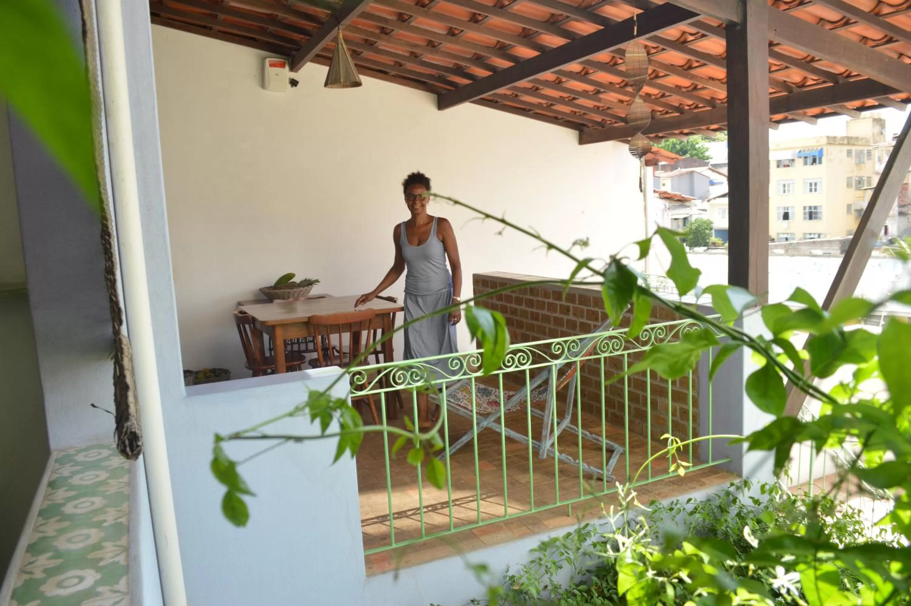 Balcony/Terrace in Pousada Baluarte