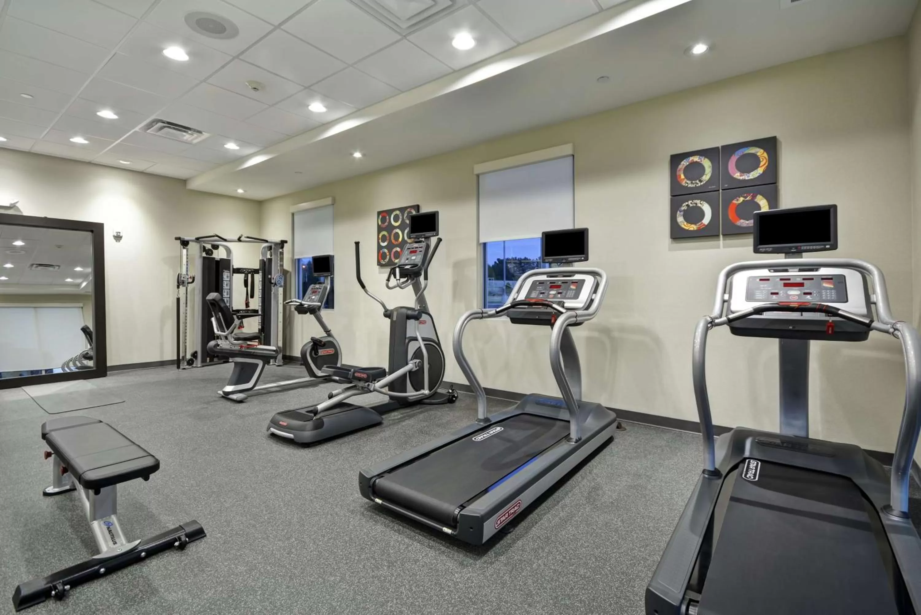 Fitness centre/facilities in Home2 Suites by Hilton Stow Akron