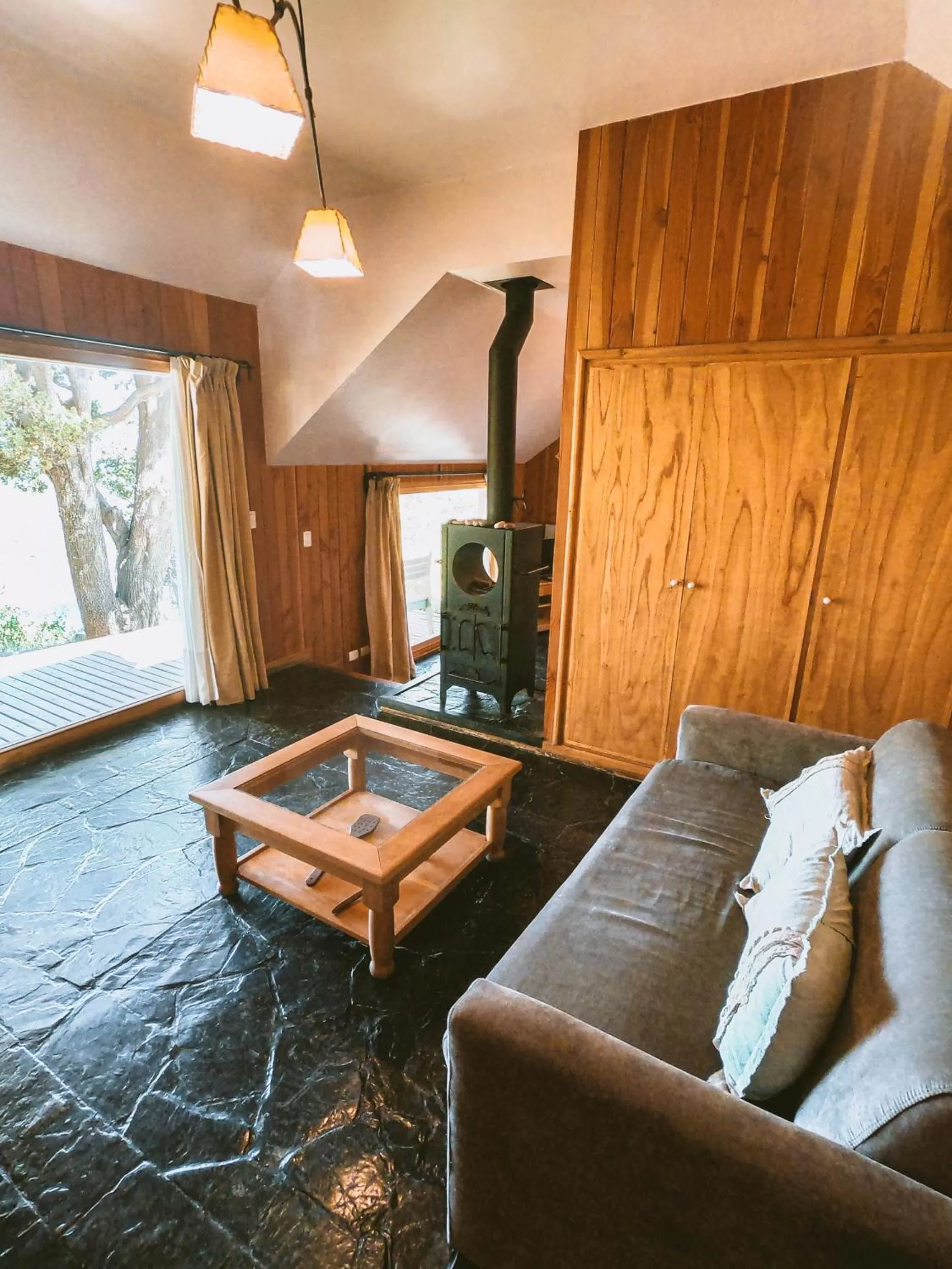 Bed in Arrayan Lake View Mountain Lodge & Casa De Te Arrayan