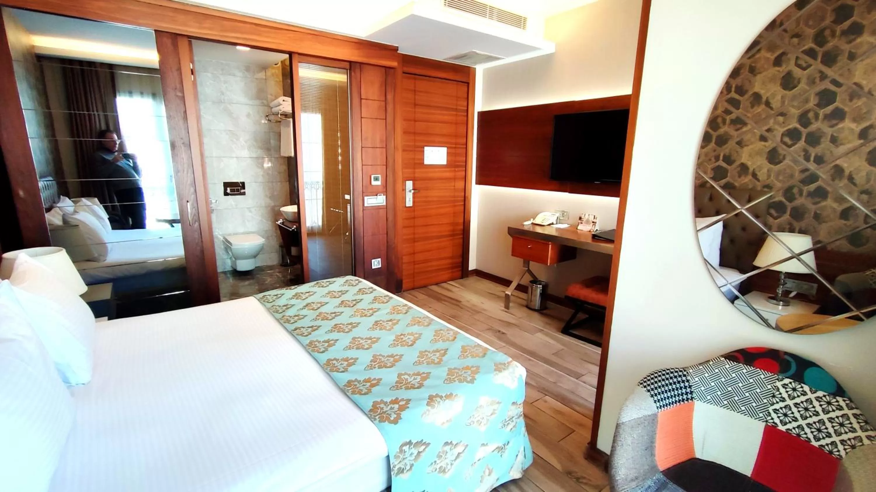 Bed in Old Port Hotel