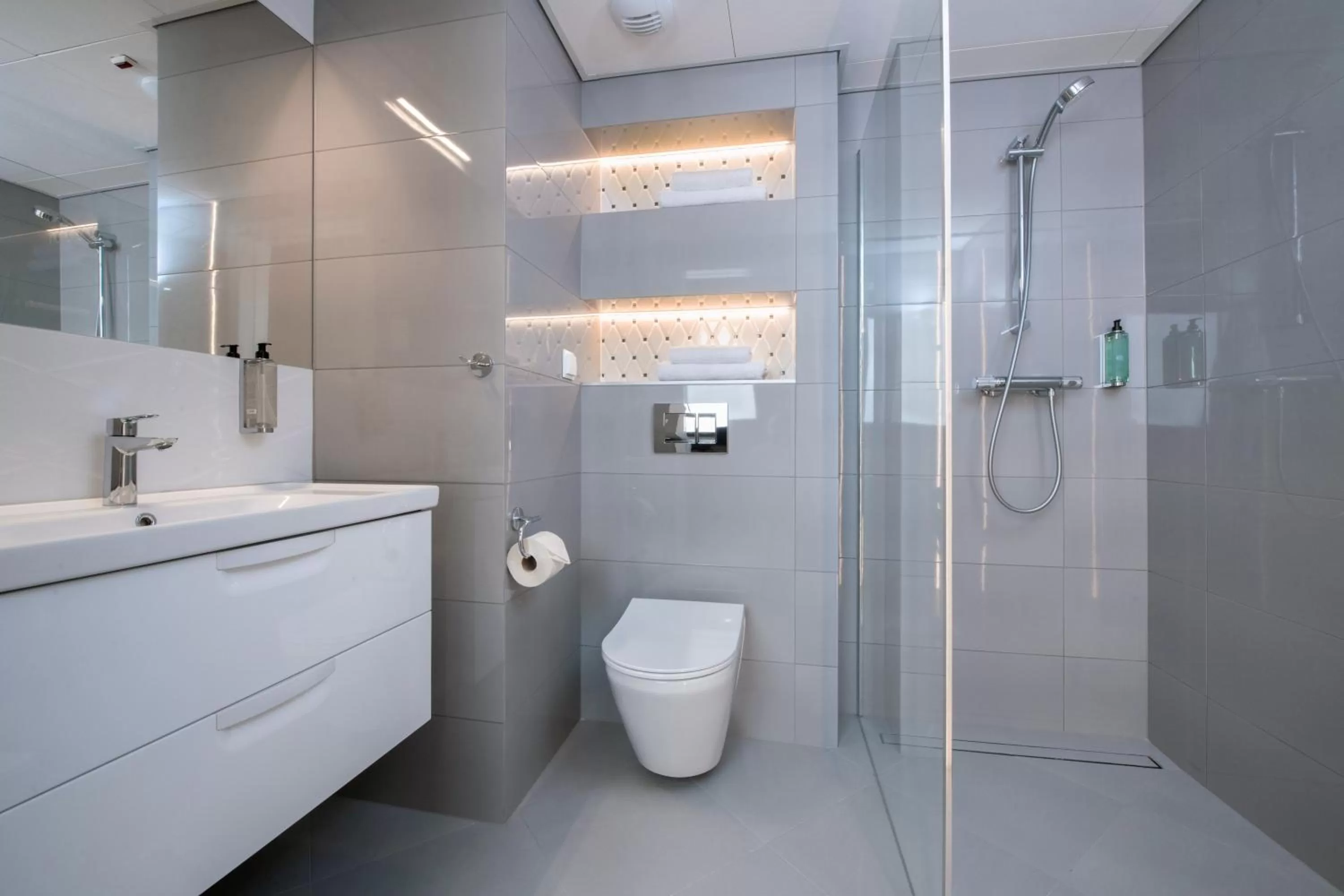 Bathroom in Xerion Hotel