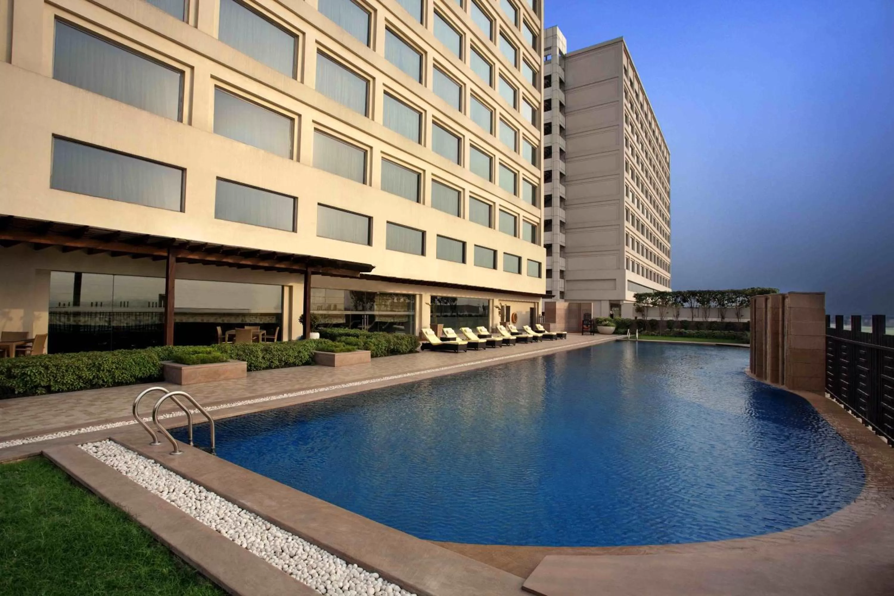 Swimming pool in Holiday Inn New Delhi Mayur Vihar Noida by IHG