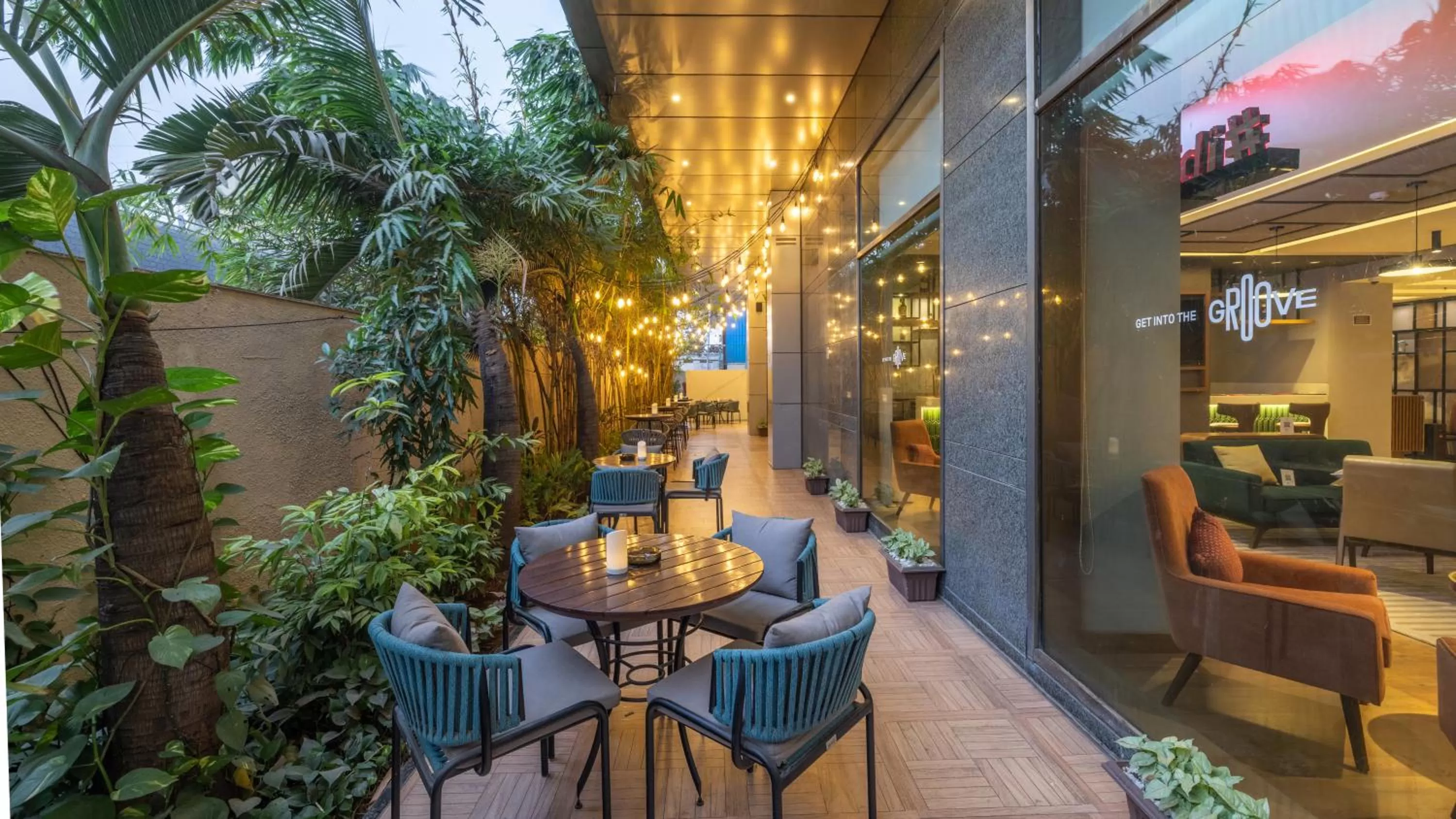 Patio in ibis Mumbai Airport - An Accor Brand