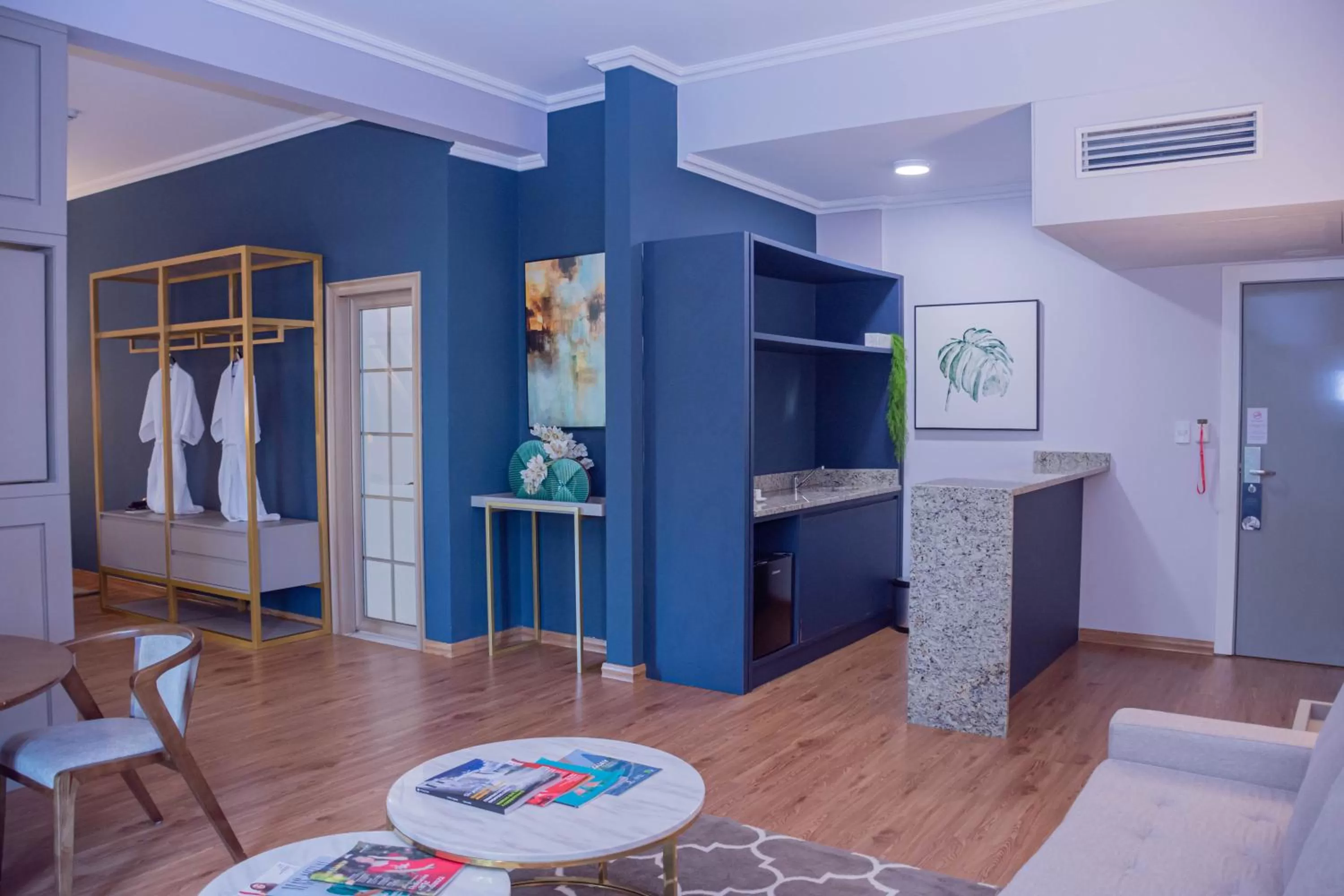 Living room, Bed in Bisinii Boutique Hotel