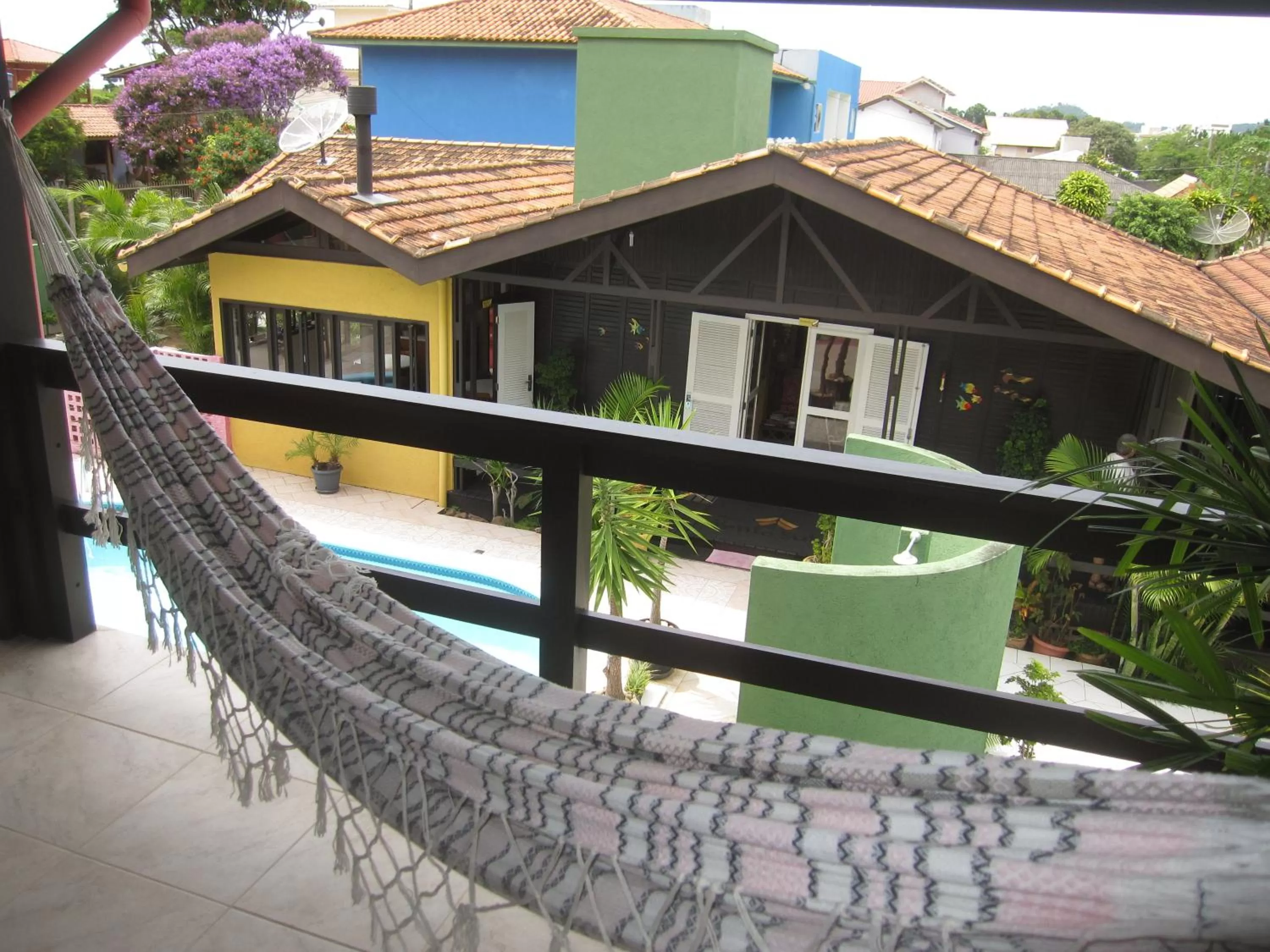 Balcony/Terrace in Pousada Vento Sul
