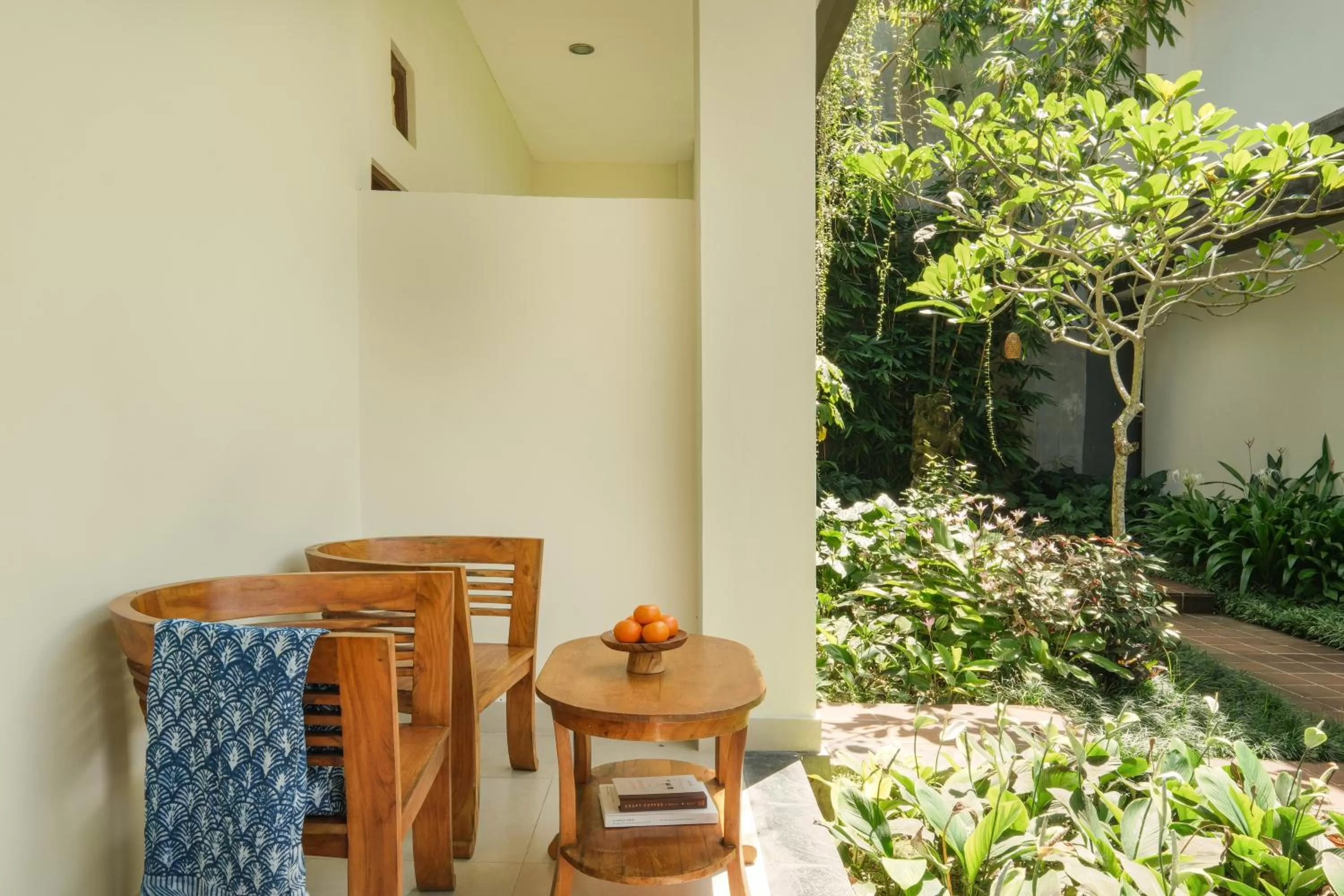 Seating area in Artini Bisma Ubud Hotel