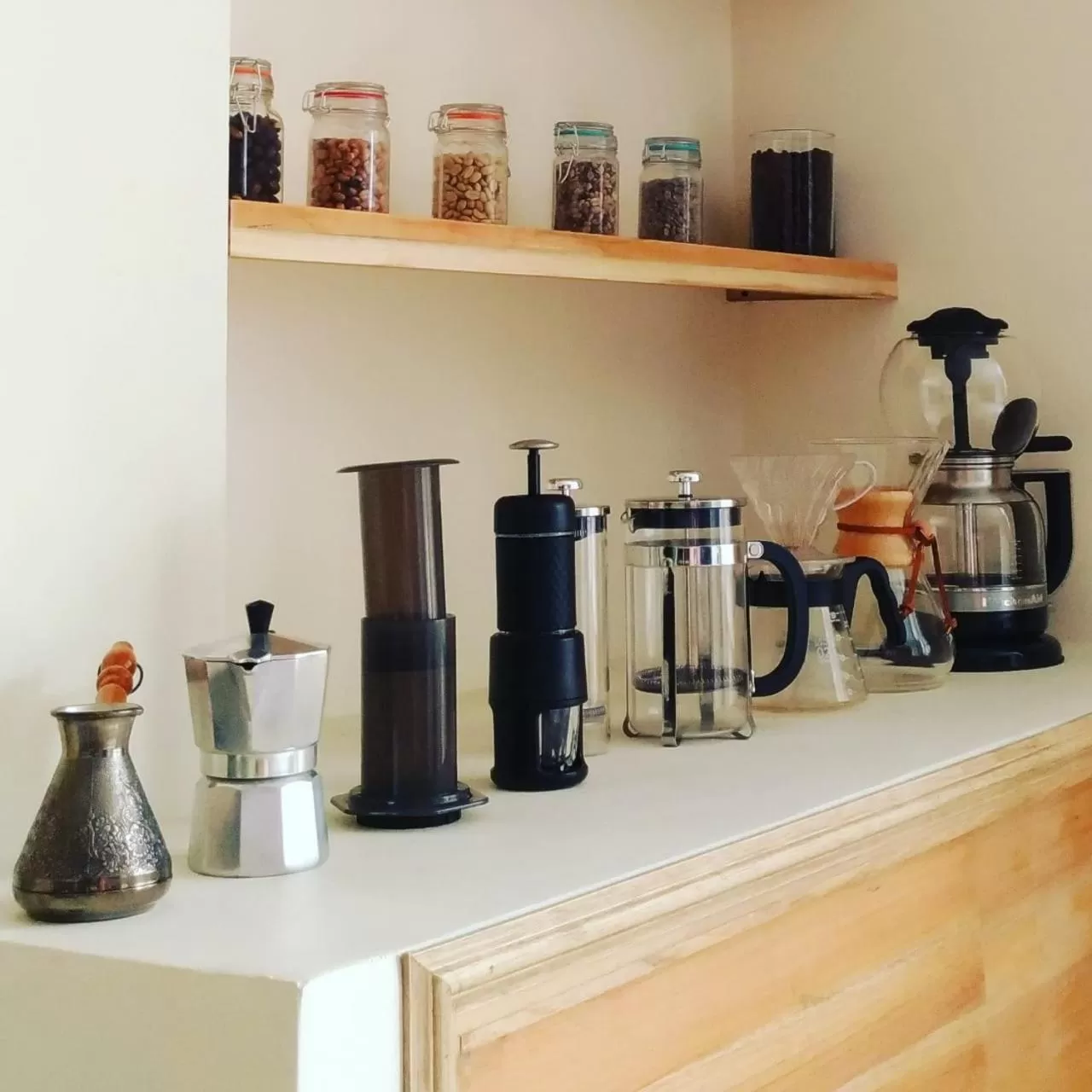 Coffee/tea facilities in Casa Azul Boutique Hostel