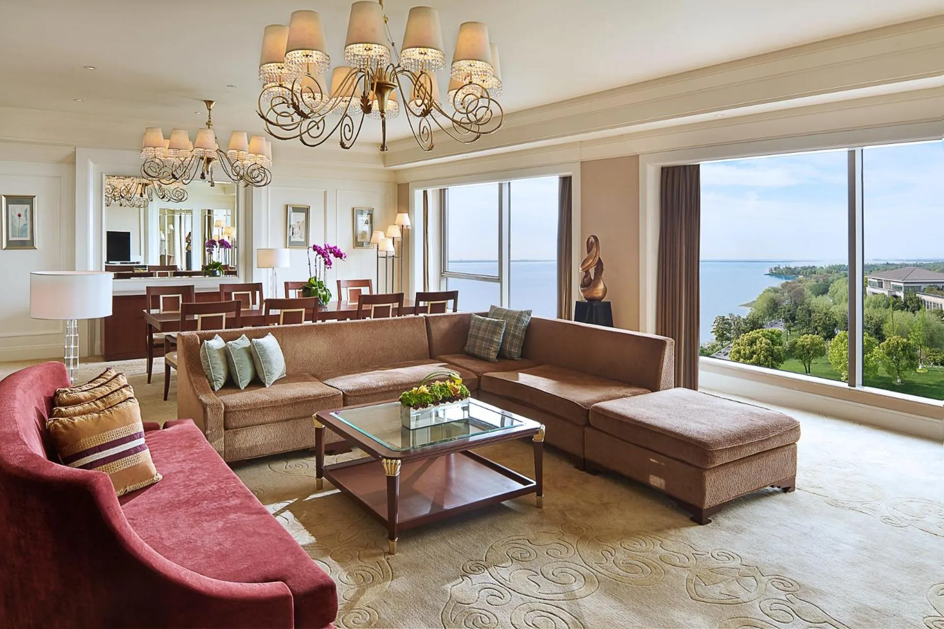 Natural landscape in Fairmont Yangcheng Lake