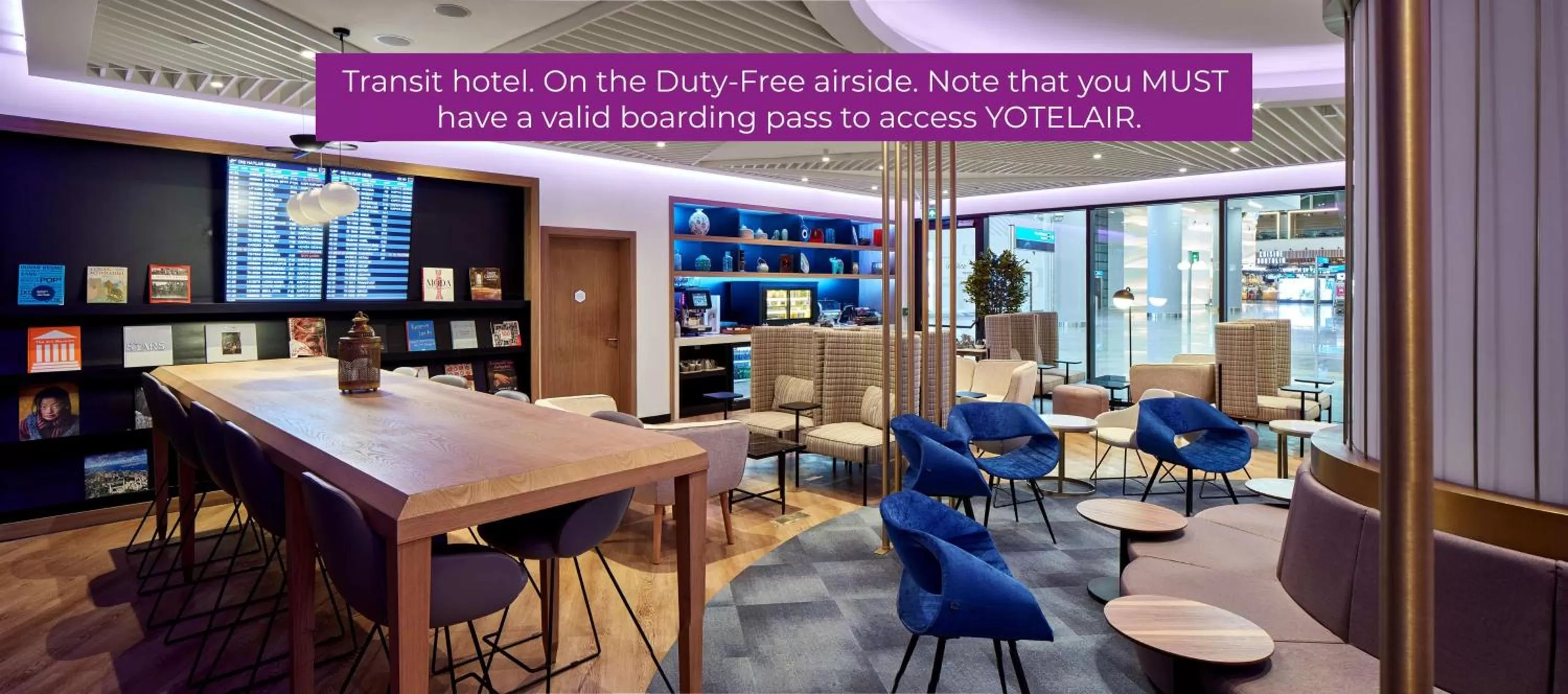 Restaurant/places to eat in YOTELAIR Istanbul Airport, Duty free - International Transit area