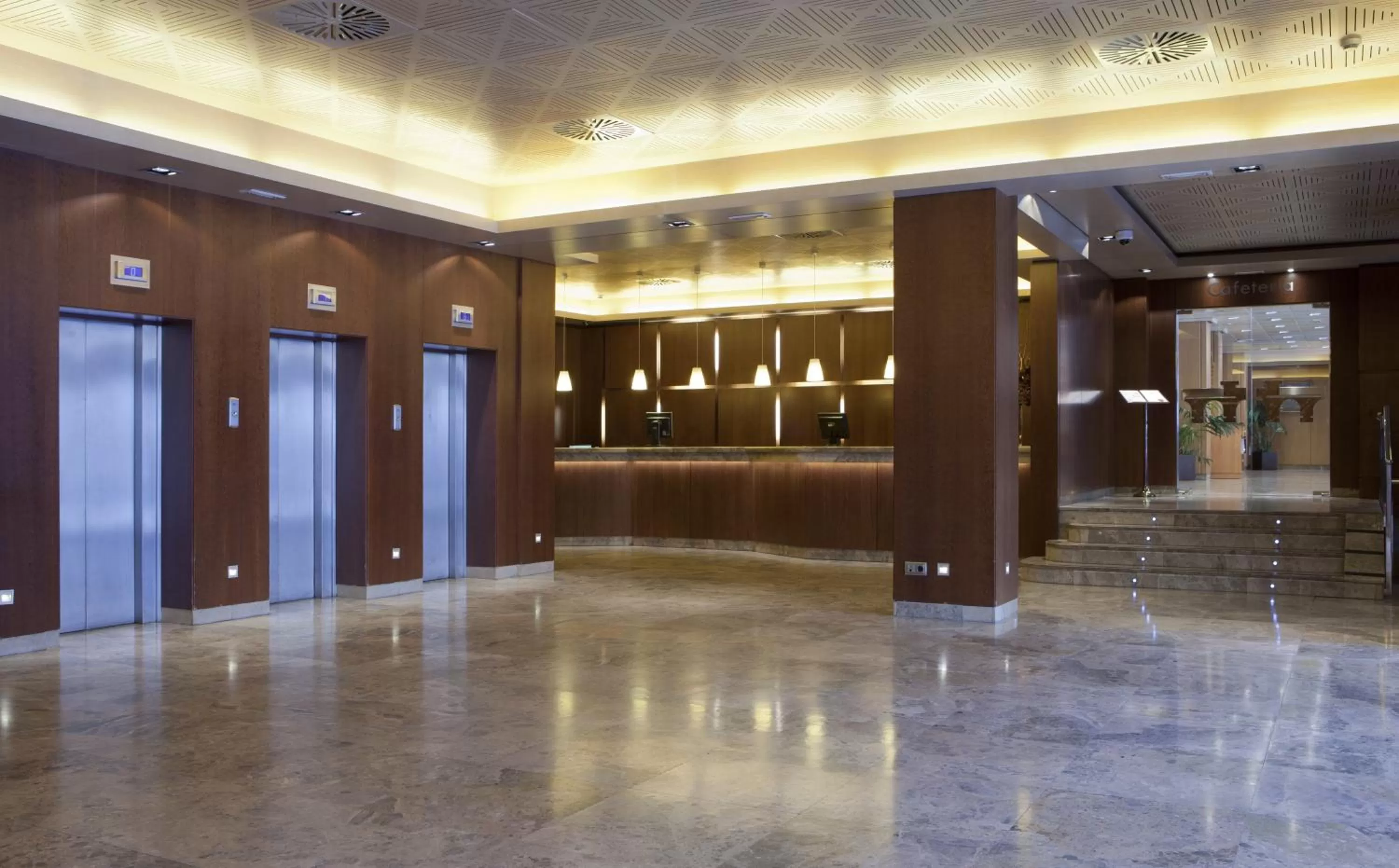 Lobby or reception in Hotel Praga