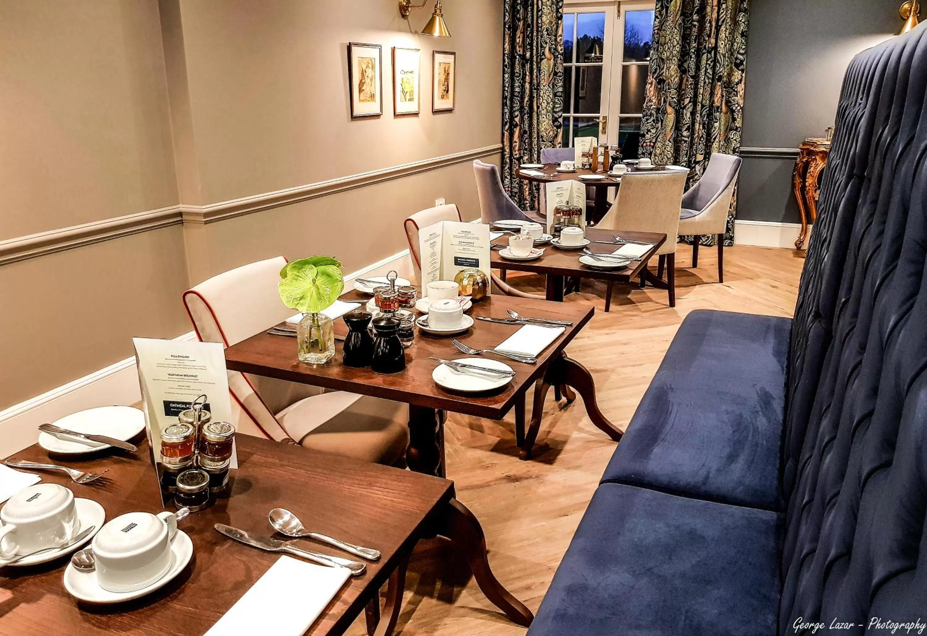 Restaurant/places to eat in Donnington Grove Hotel & Golf Club