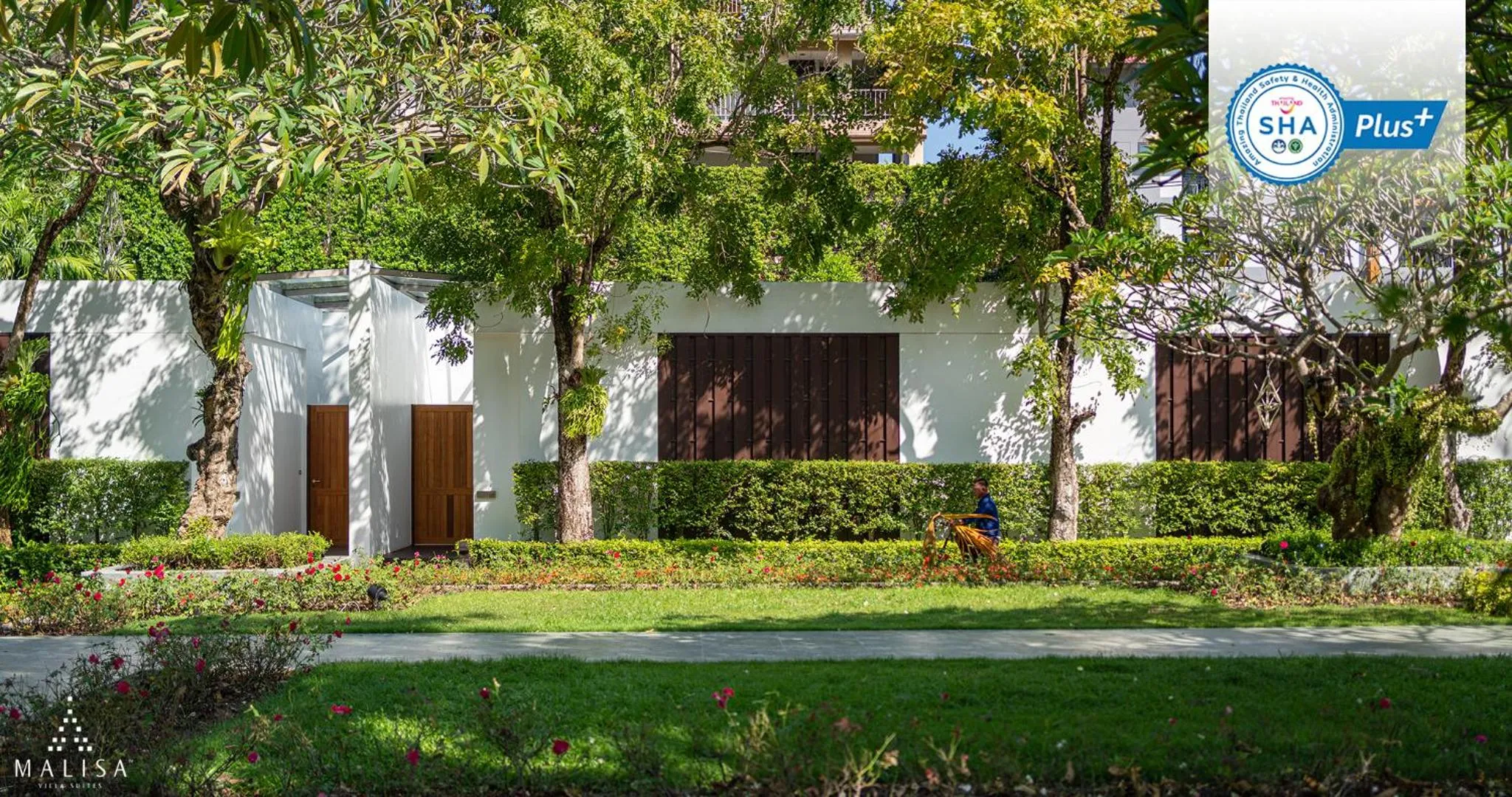 Property building in Malisa Villa Suites - SHA Extra Plus