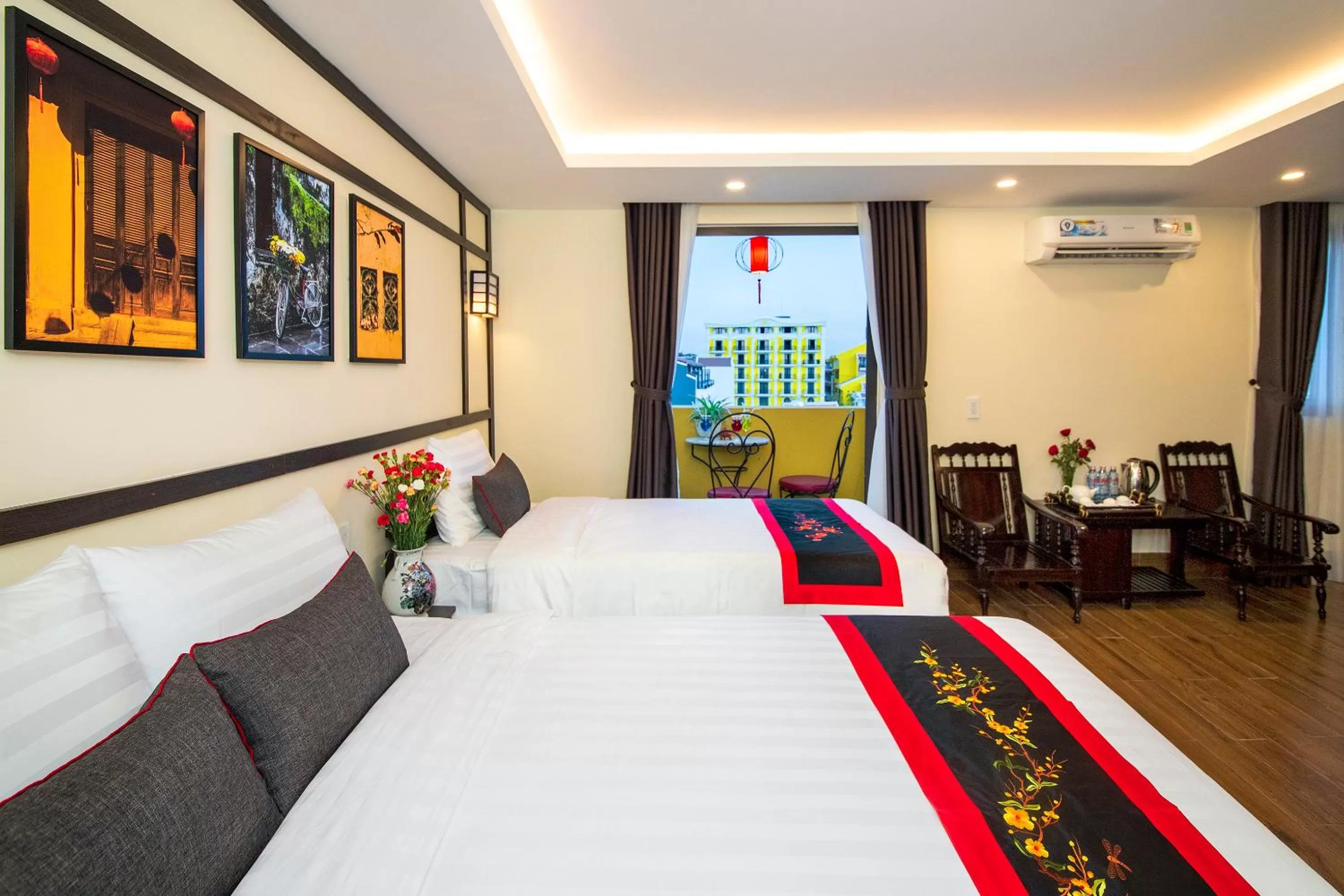 Photo of the whole room, Bed in Hoi An Riverland Villa - Hoi An Center