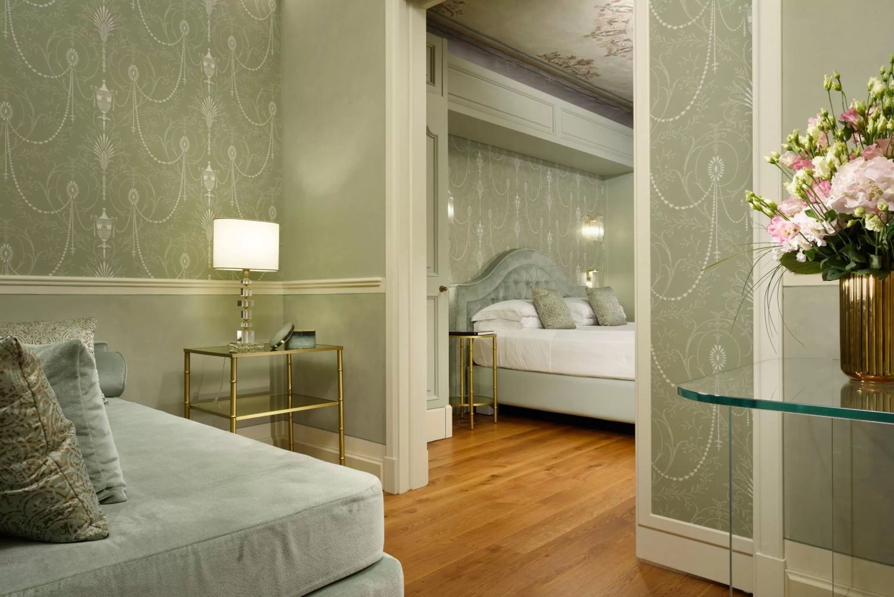 Bedroom, Bed in San Firenze Suites & Spa