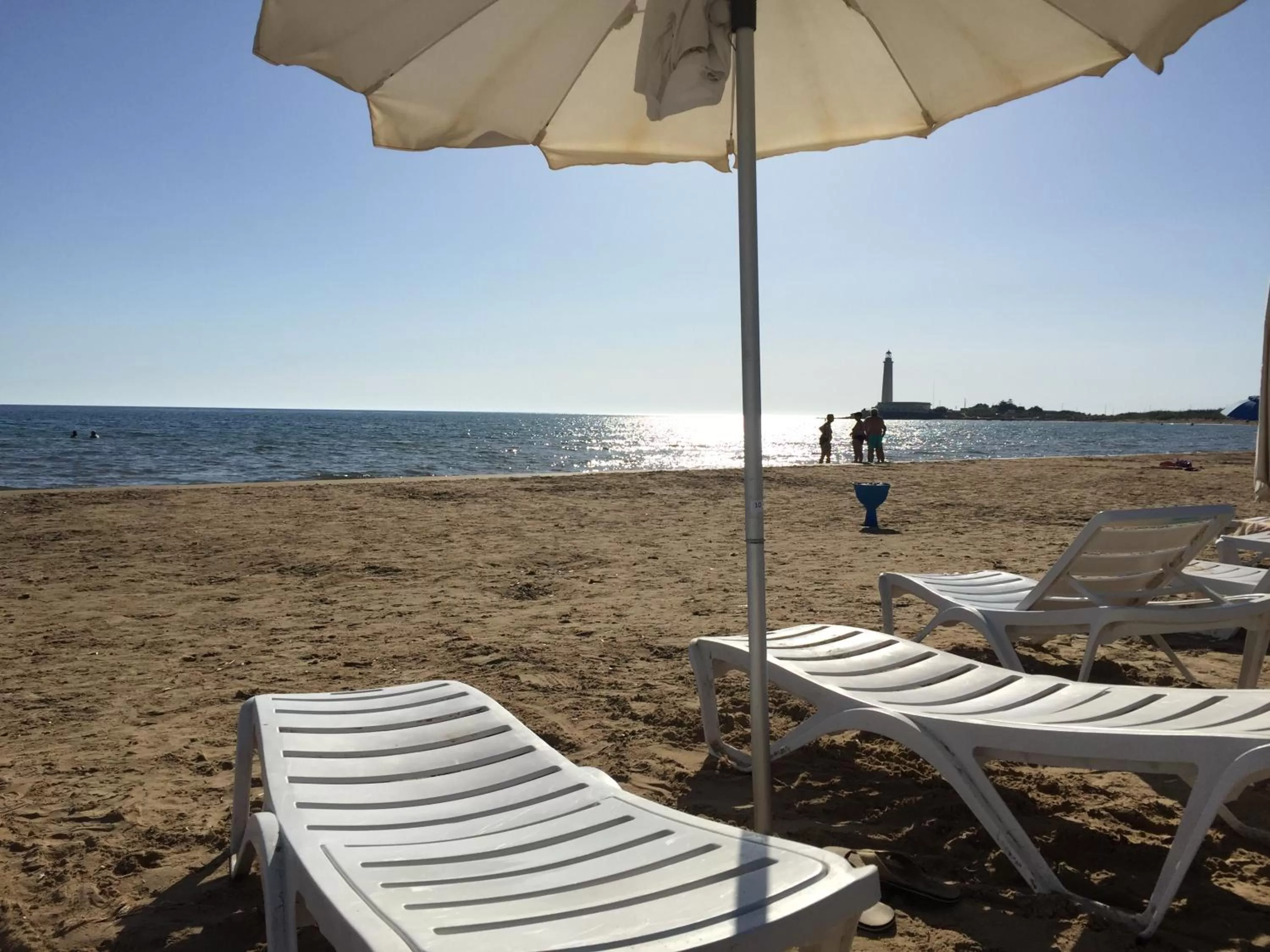 Beach in D'Angelo Palace Hotel