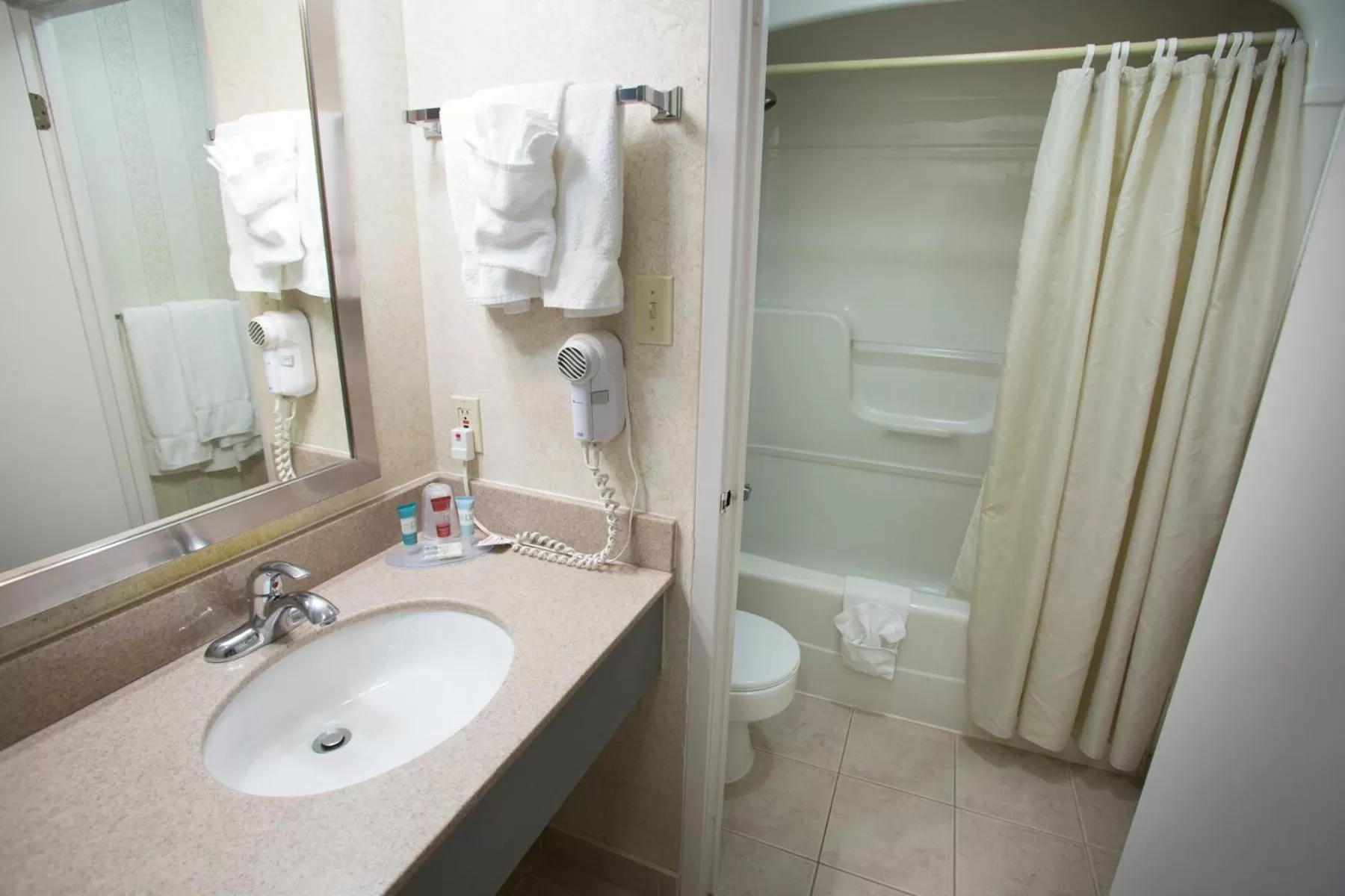Bathroom in The Oakes Hotel Overlooking the Falls