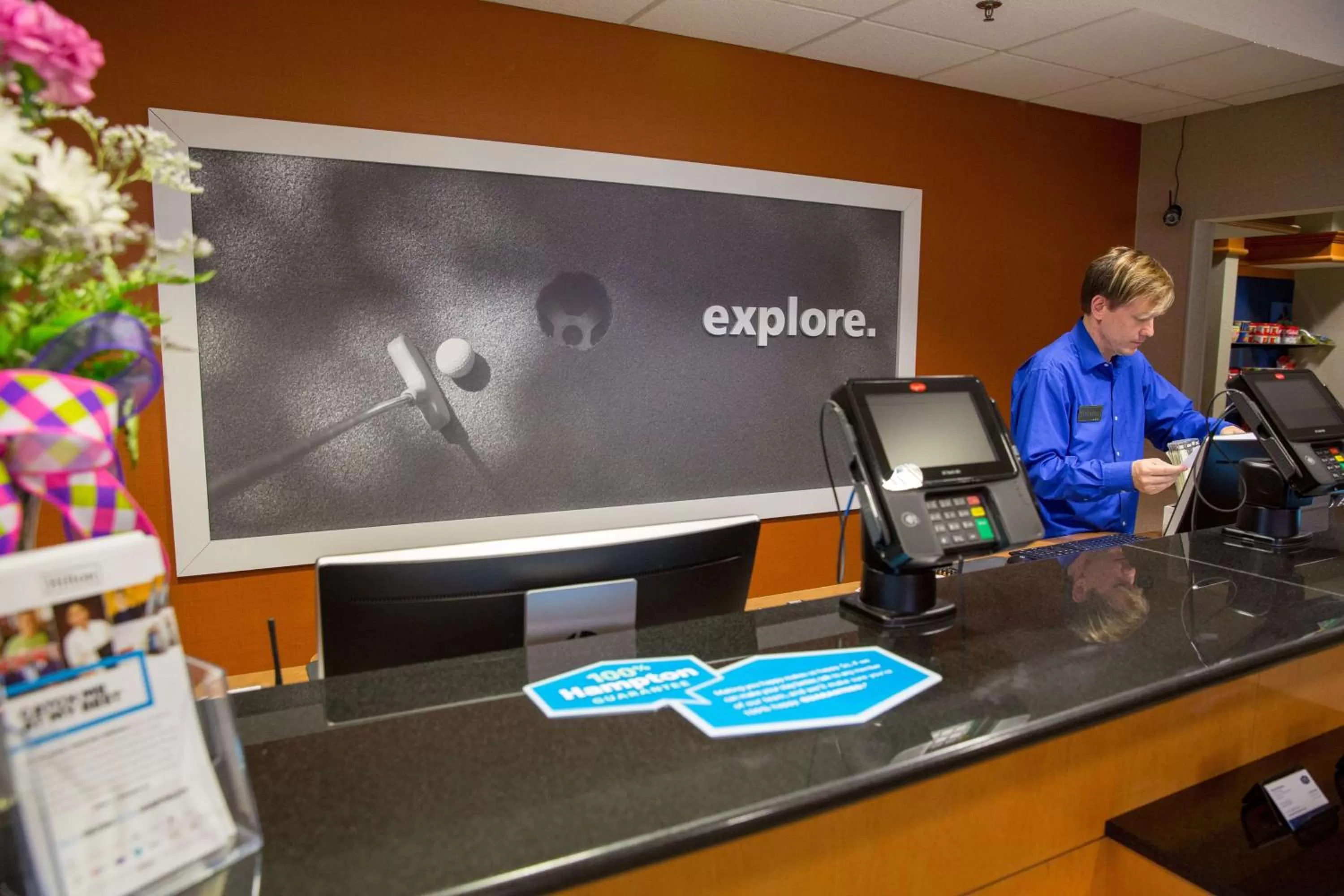 Lobby or reception in Hampton Inn & Suites Grenada