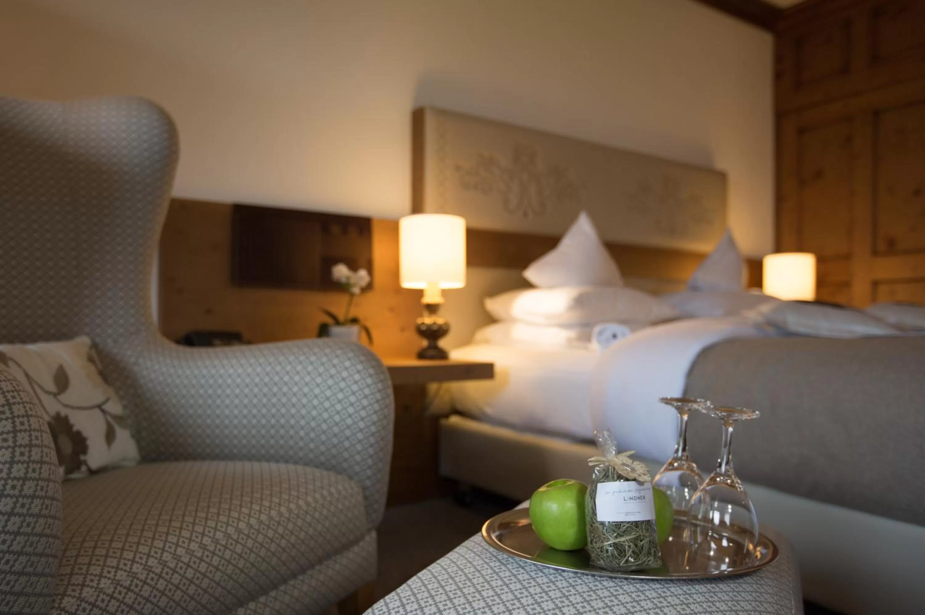 Photo of the whole room, Bed in Parkhotel Oberstaufen