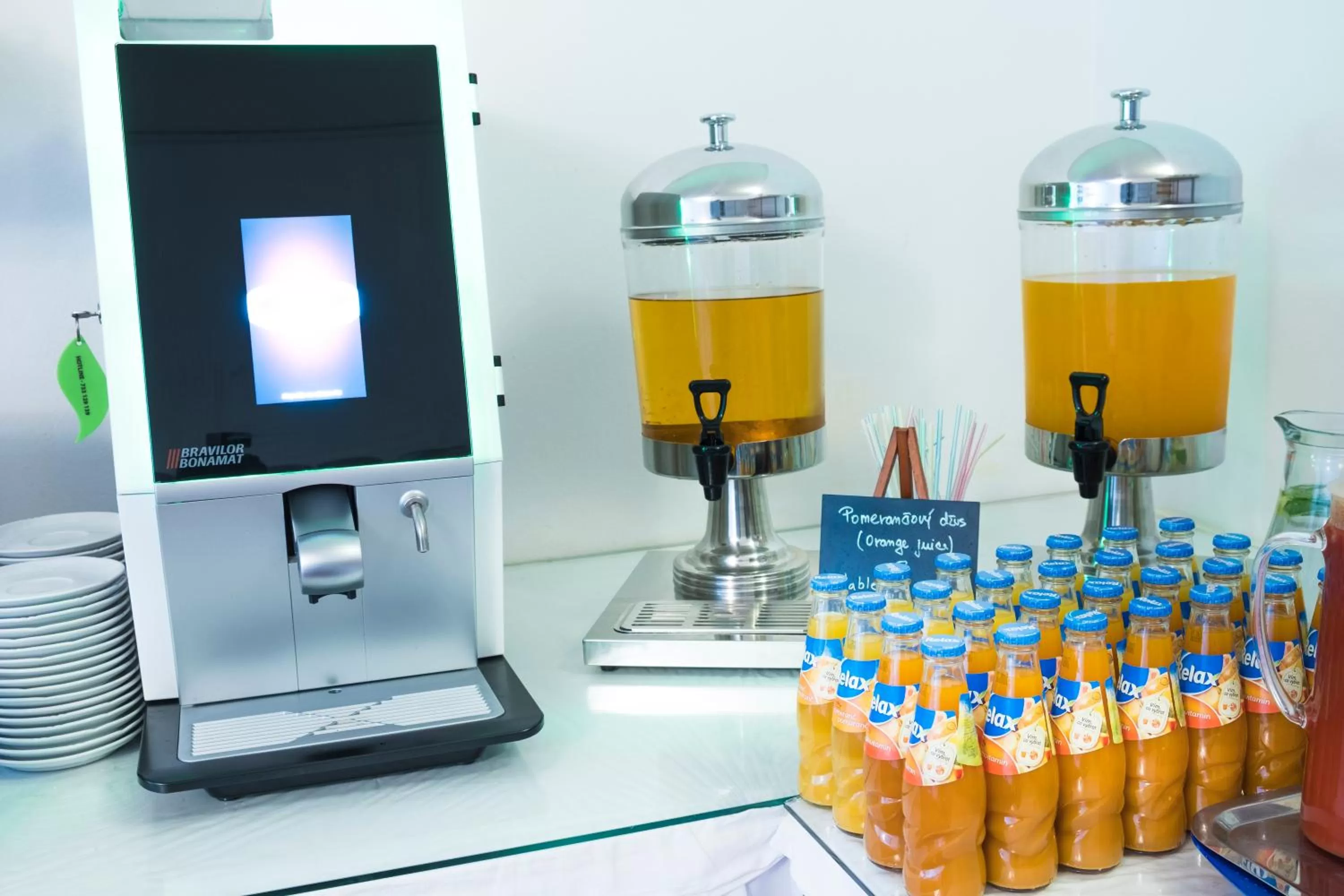 Drinks in Hotel Meda of Museum Kampa