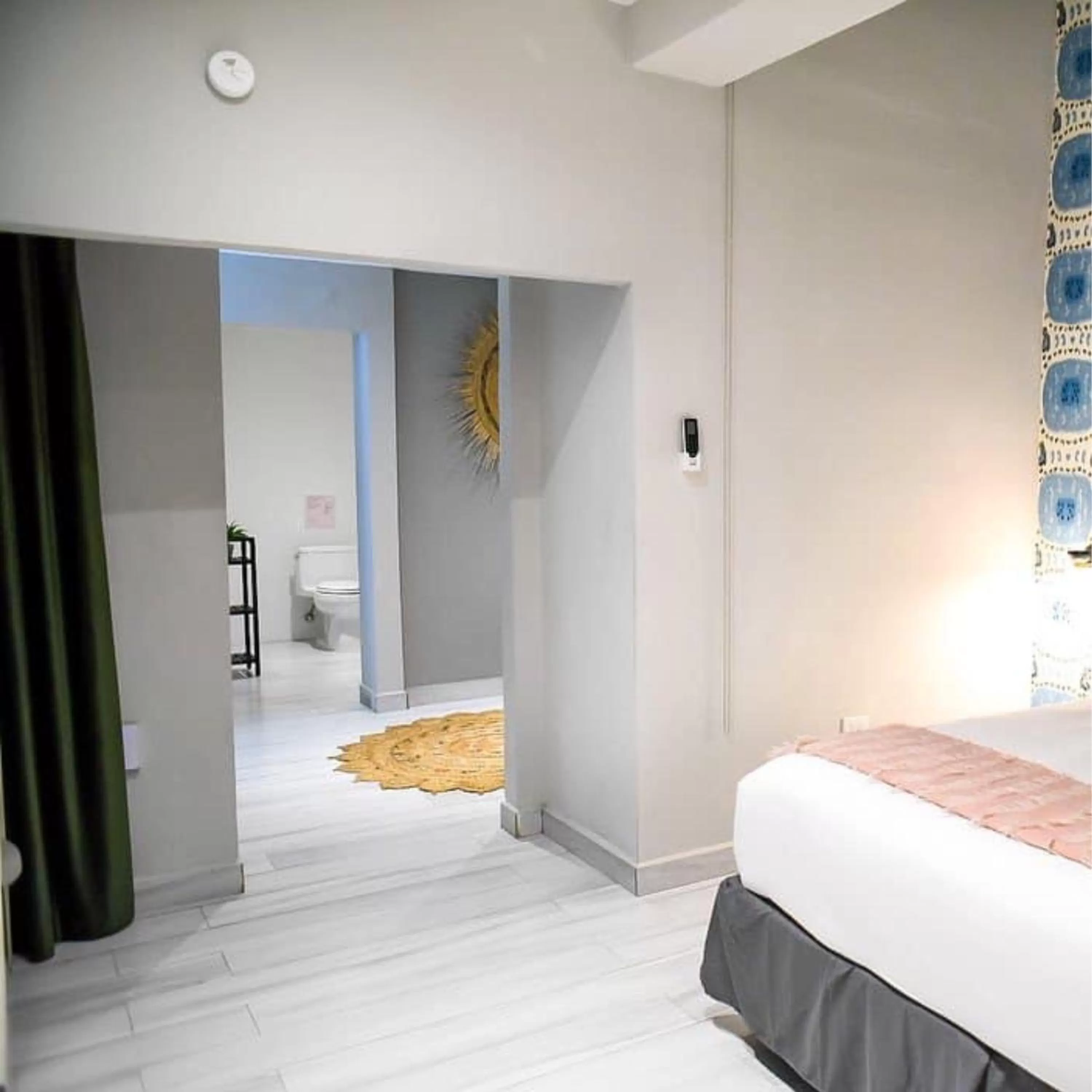 Bed in Trópica Beach Hotel