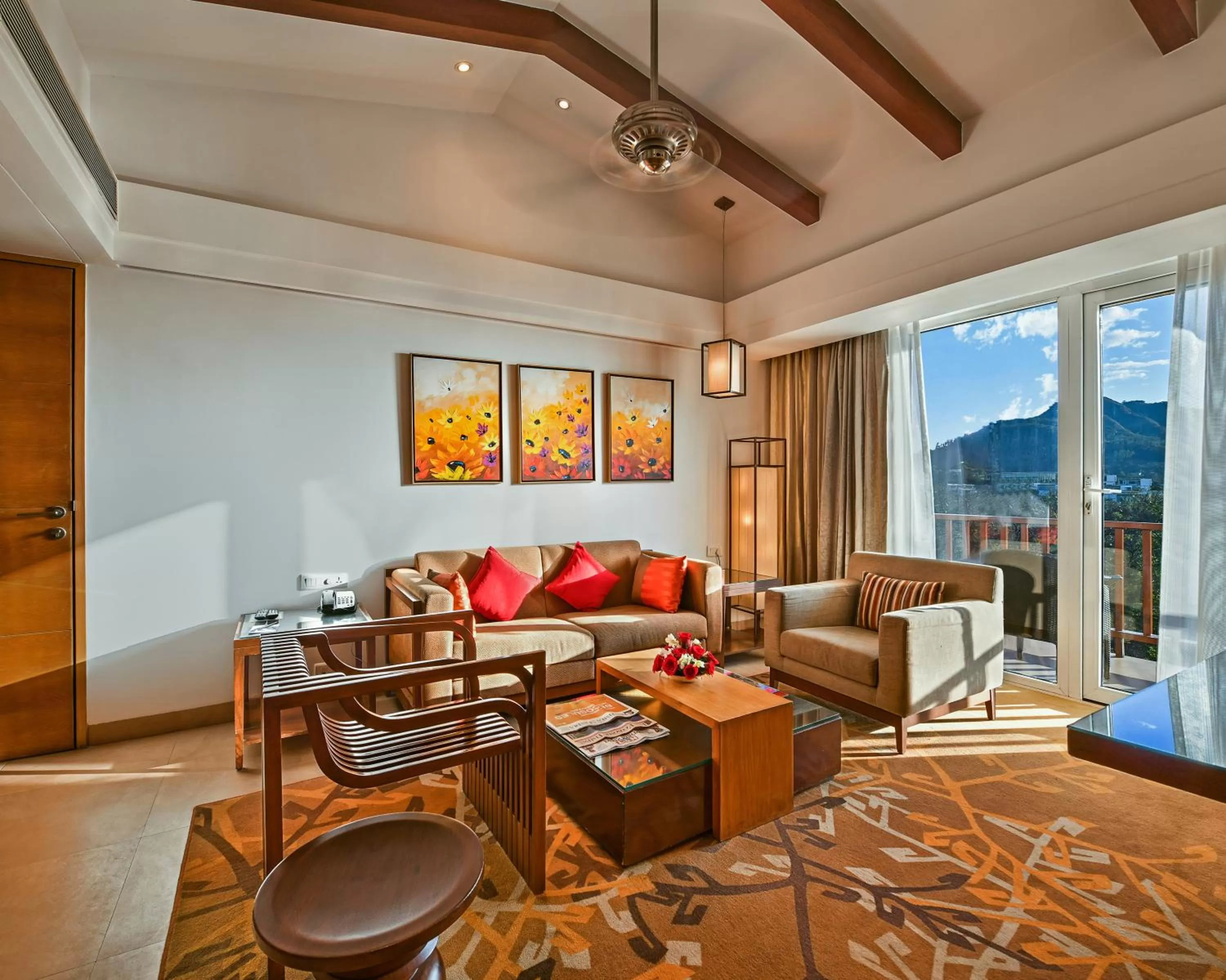 Living room in Fariyas Resort Lonavala