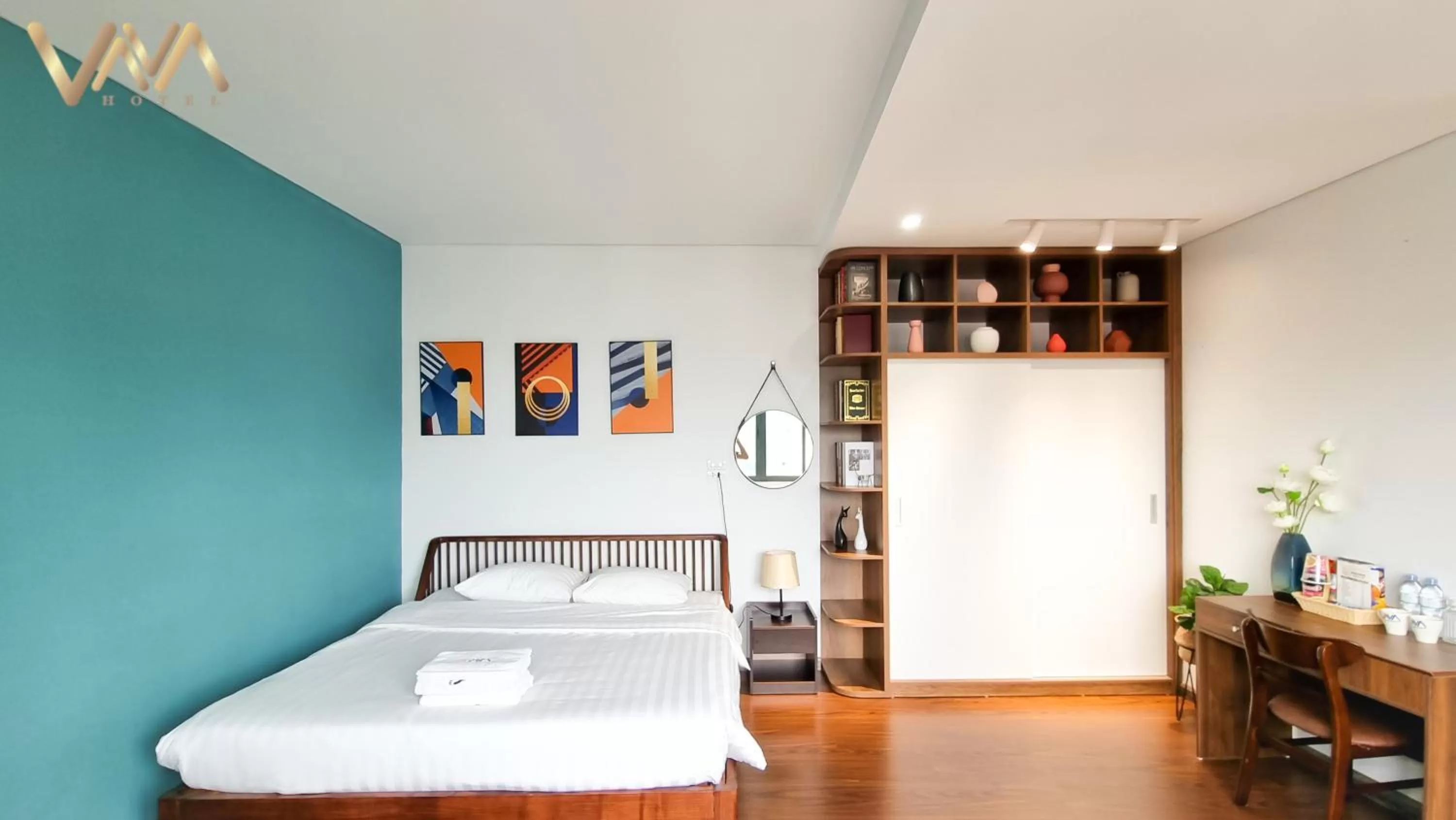 Bedroom, Bed in VNAHOMES Serviced Apartment