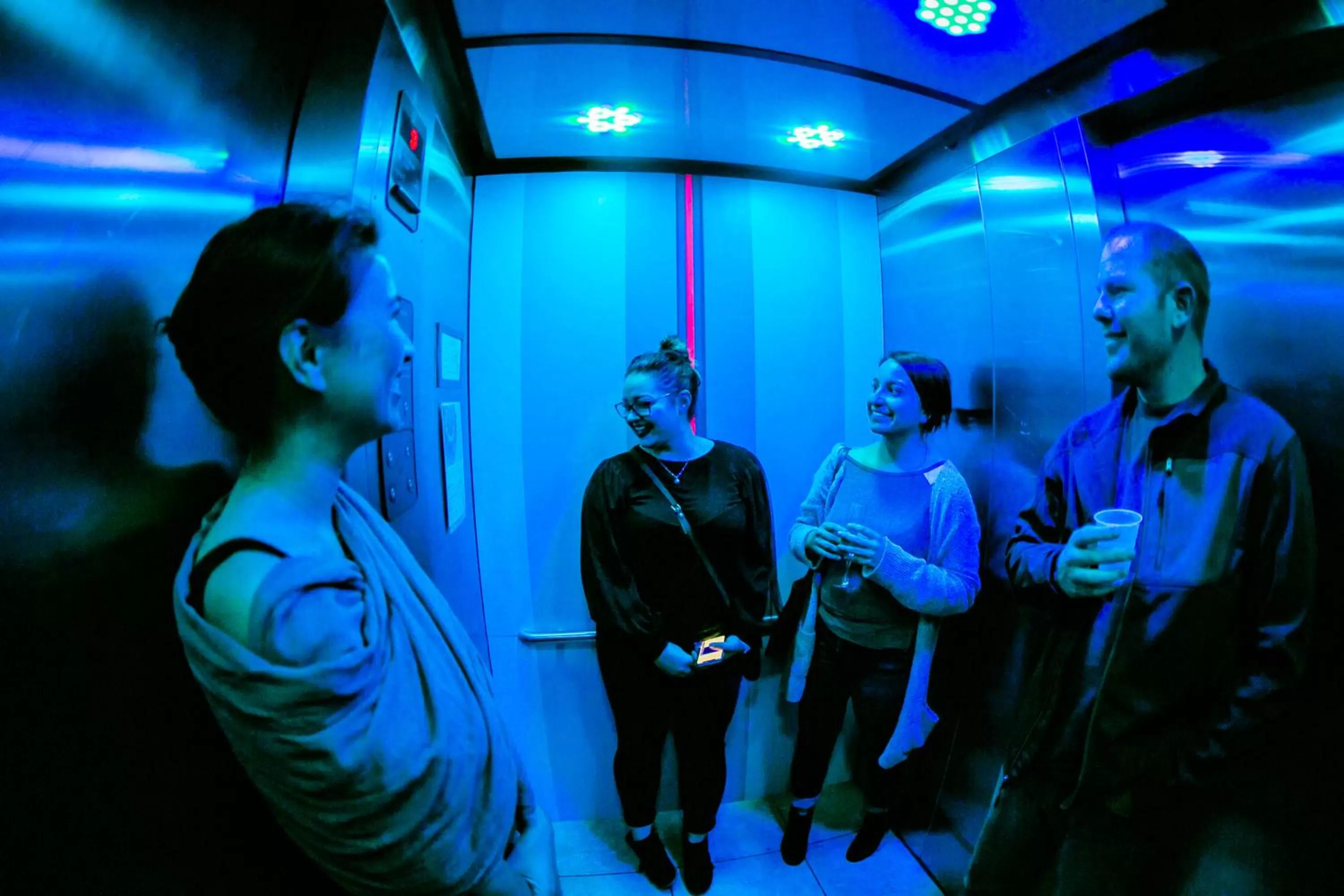 People in Porto Vista Hotel In Little Italy