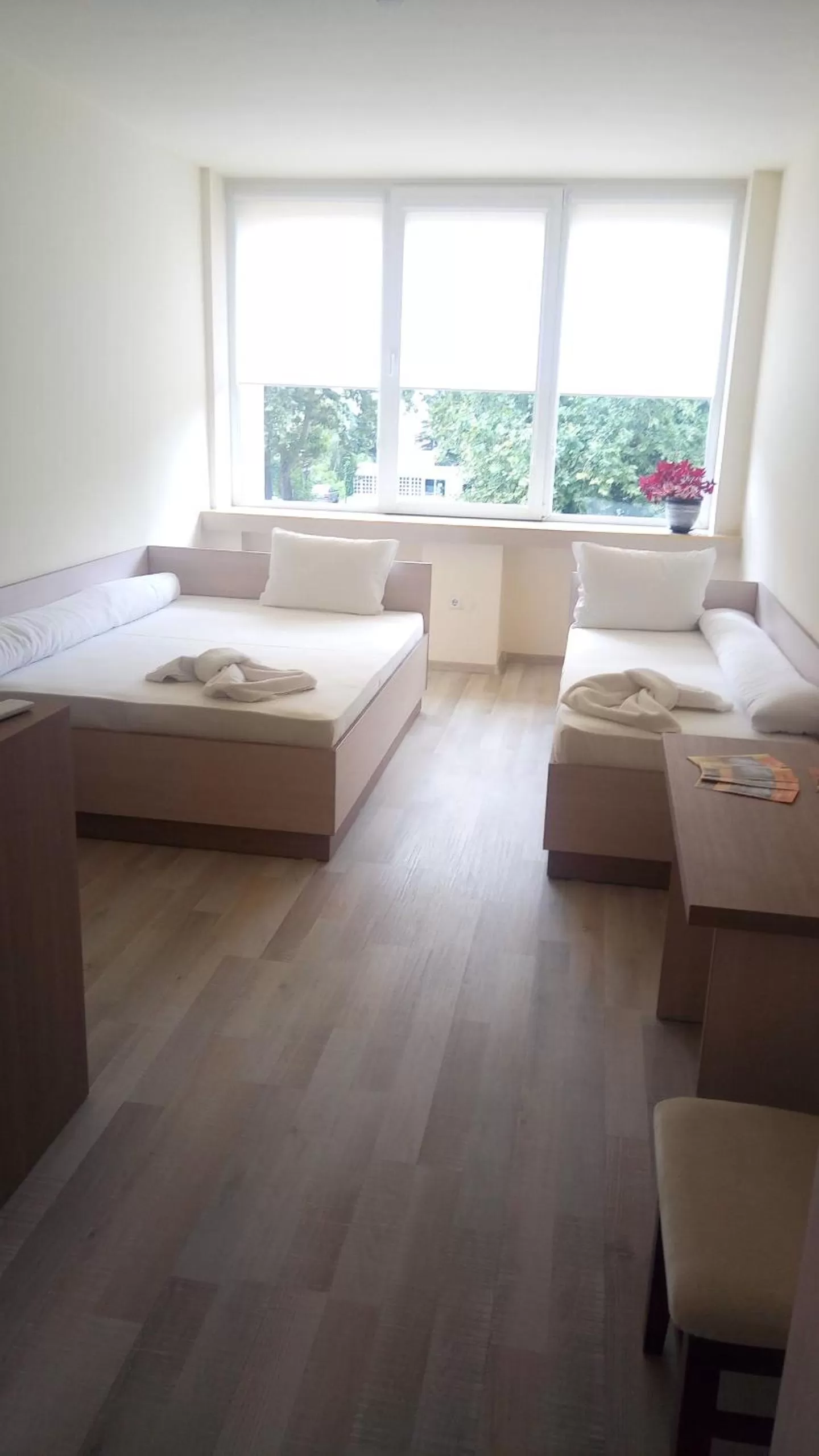 Bed in Hotel Lago Peshtera